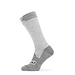 Waterproof All Weather Mid Length Sock - Size: S - Color: Grey / Grey Marl