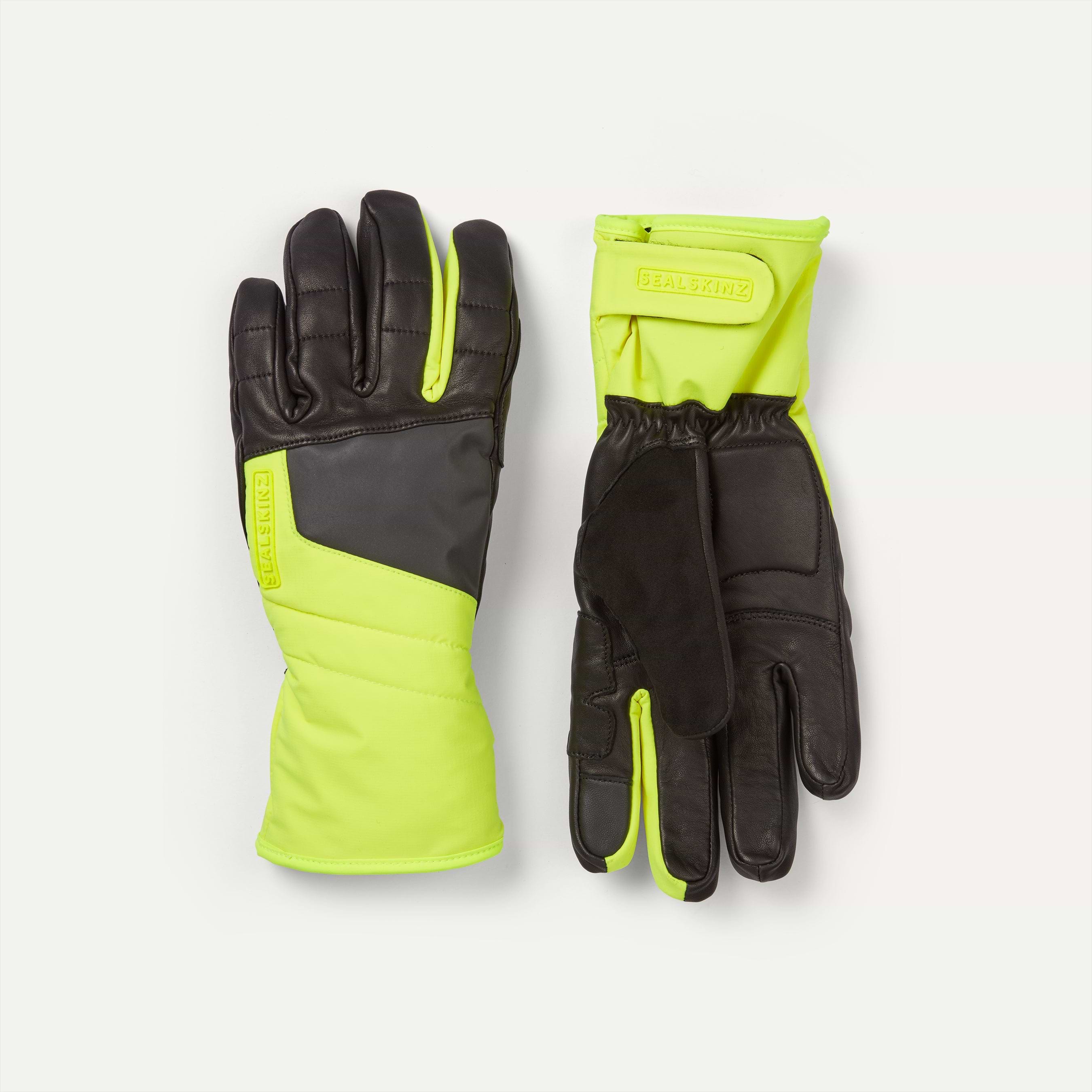 Lime green winter gloves store