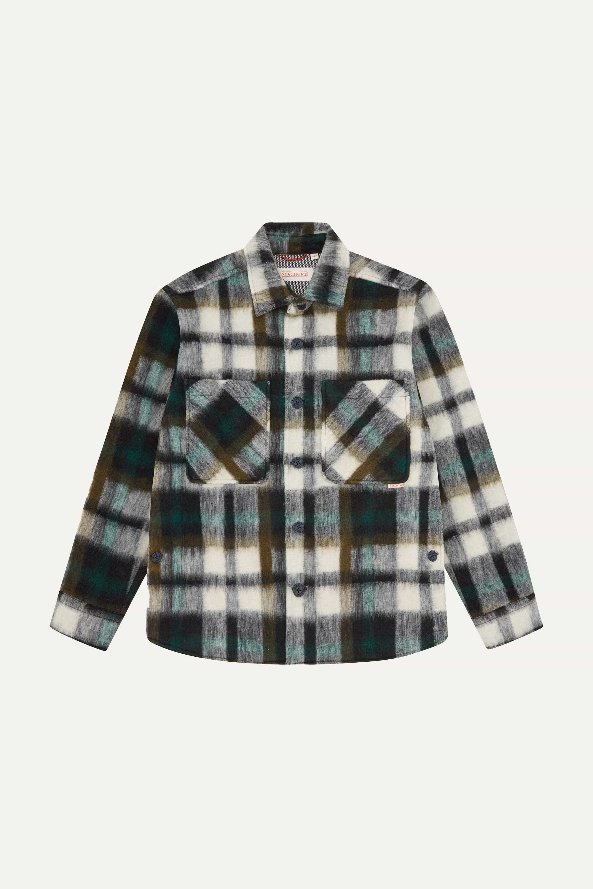 Algot Relaxed Wool Check Shirt