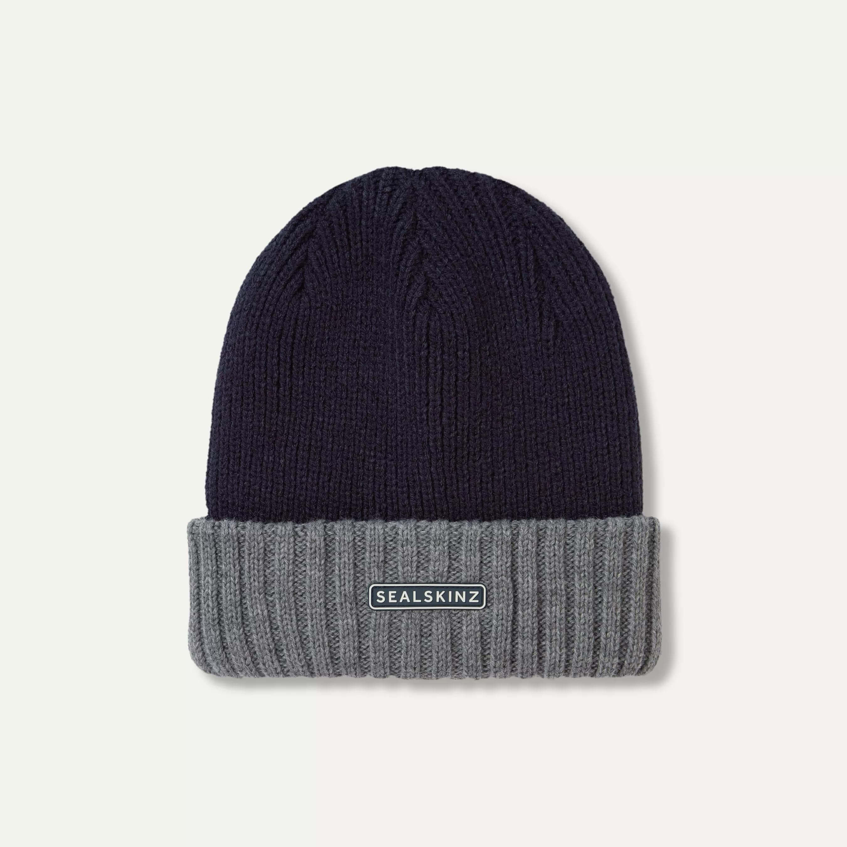 Bacton Waterproof Cold Weather Roll Cuff Beanie Hat