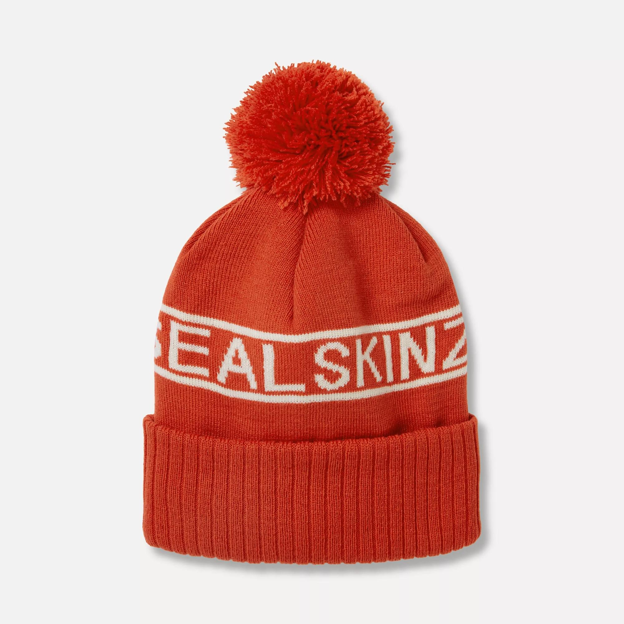Mens orange bobble new arrivals hat