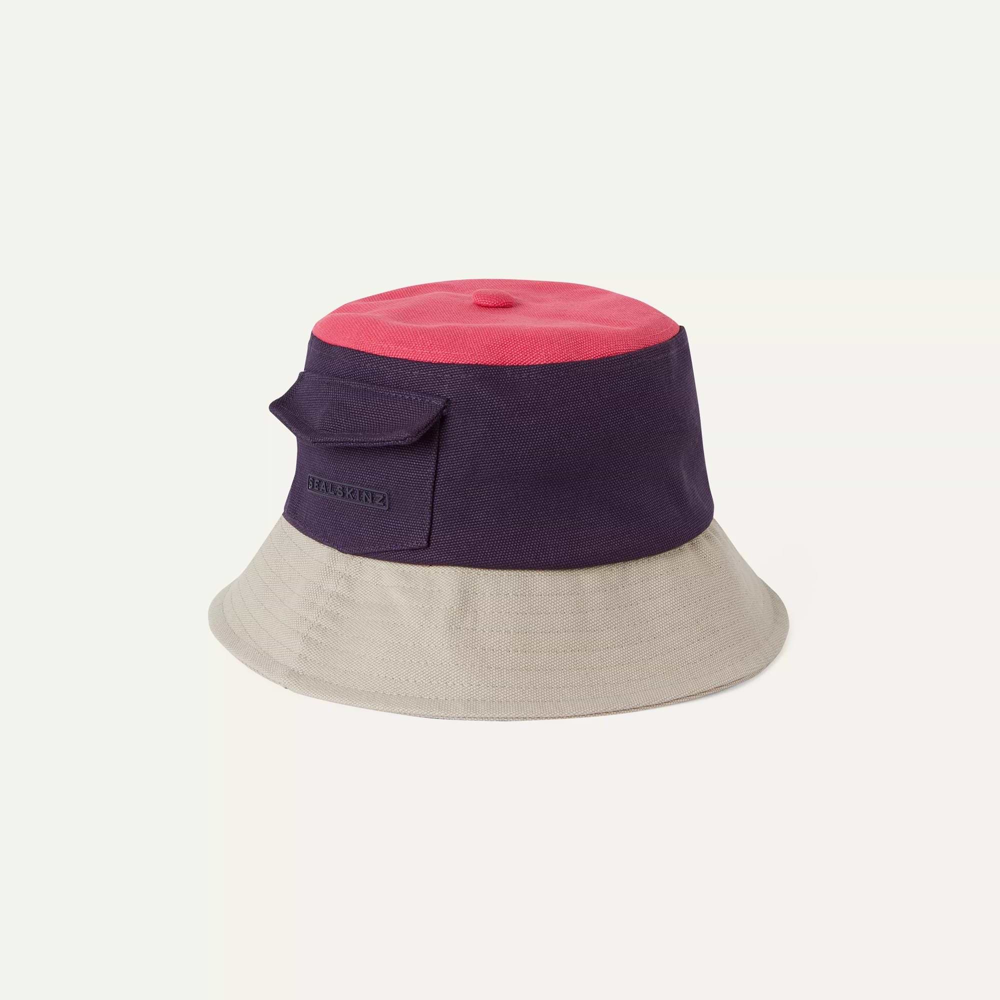 Waterproof rain hat, nylon, black, size M