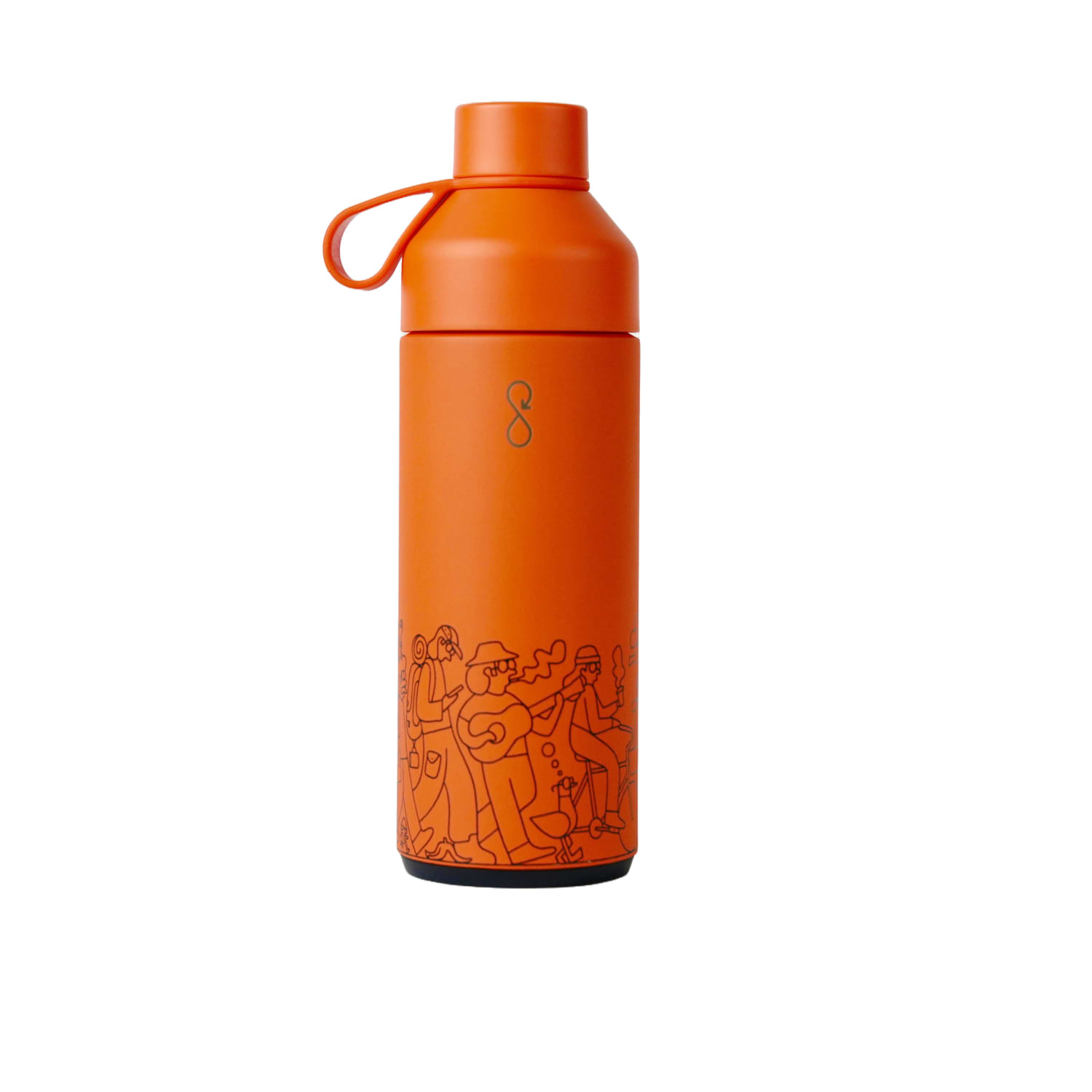 Sealskinz x Ocean Bottle - Sun Orange (1 Litre)
