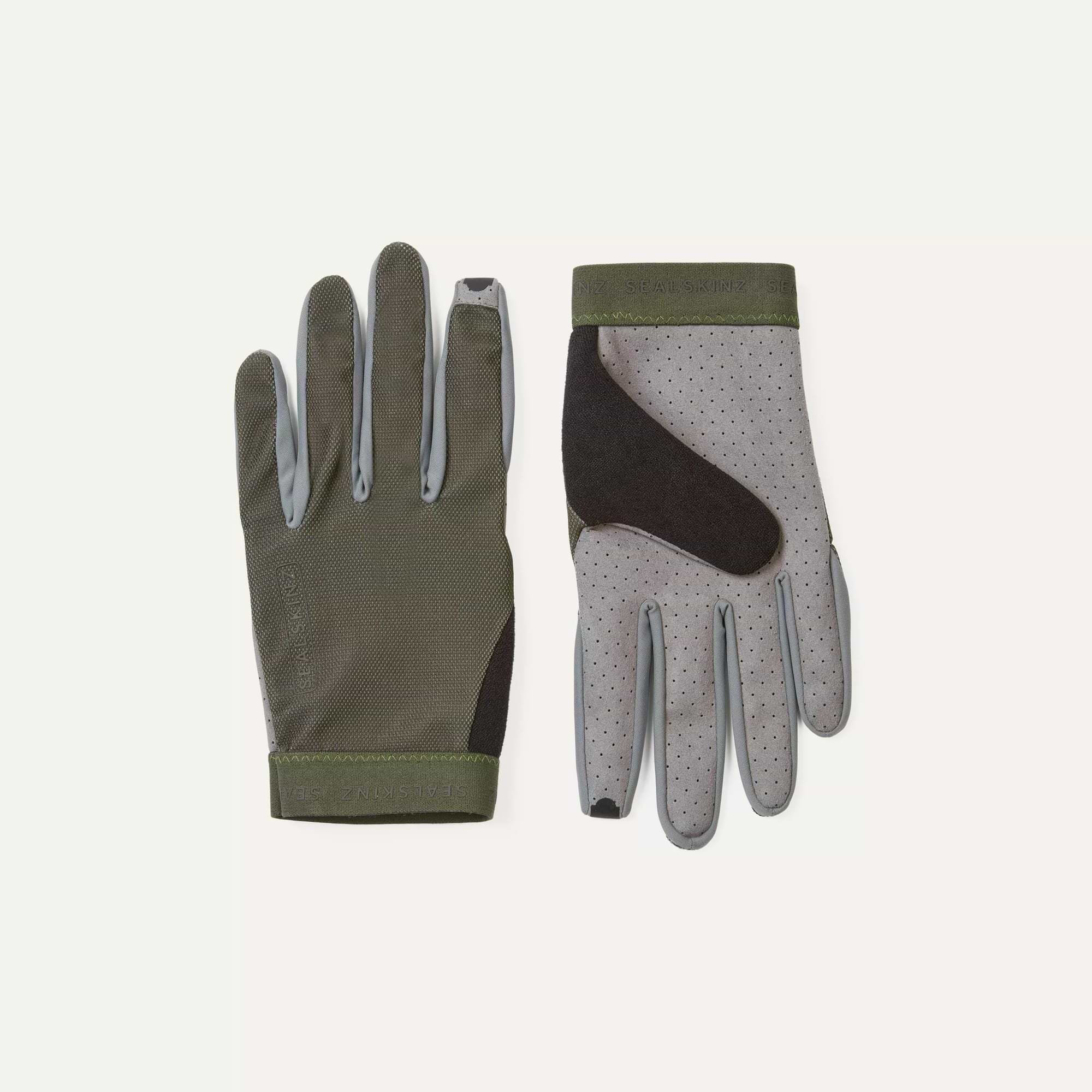 Sealskin cycling gloves top
