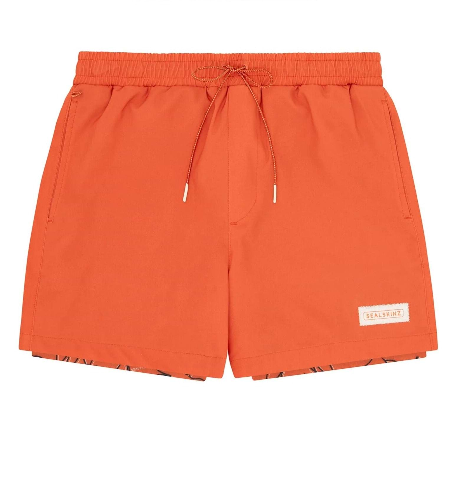 Burberry swimsuit mens orange online