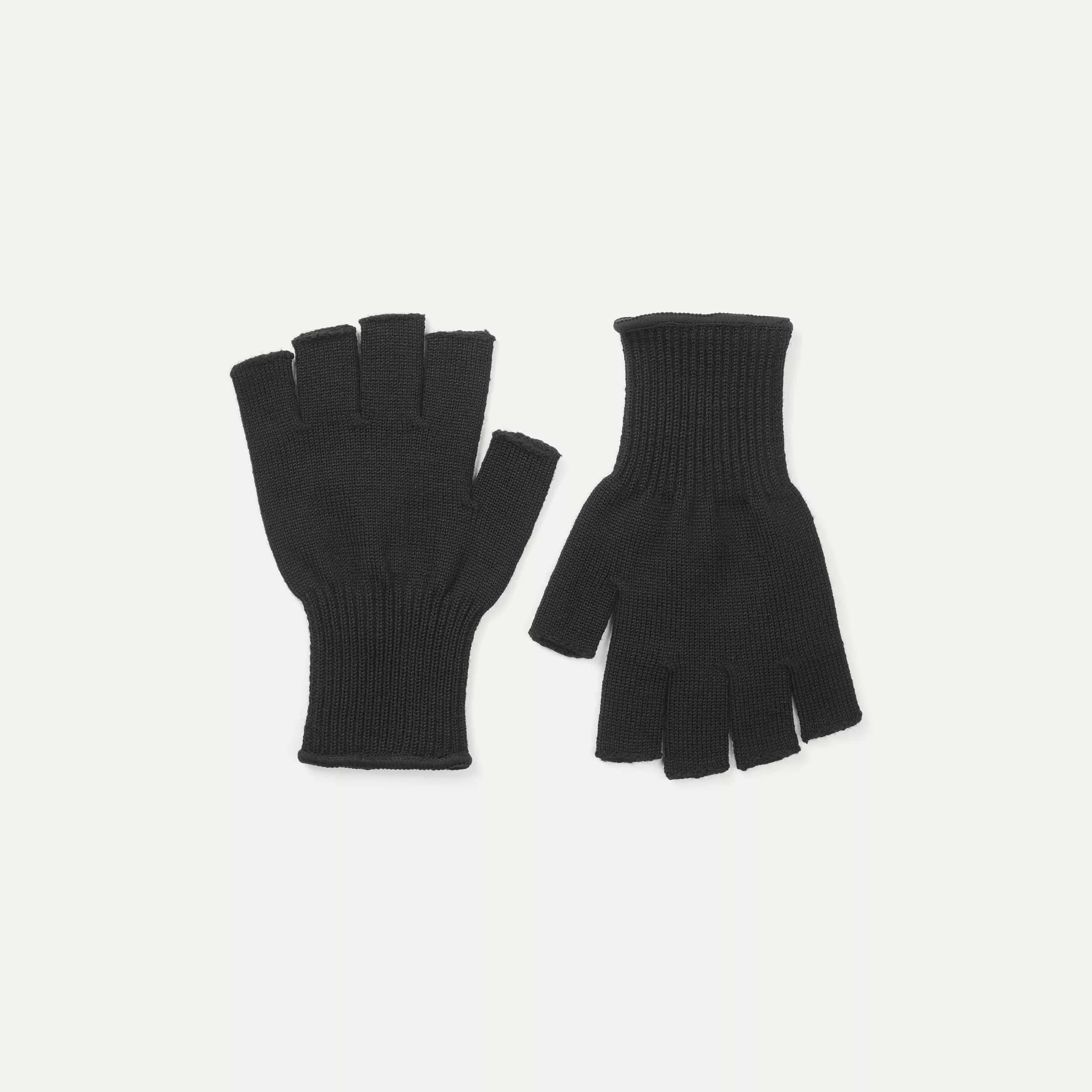 Hot Shot Men's Merino Wool Fingerless Gloves for Hunting/Fishing, Beige