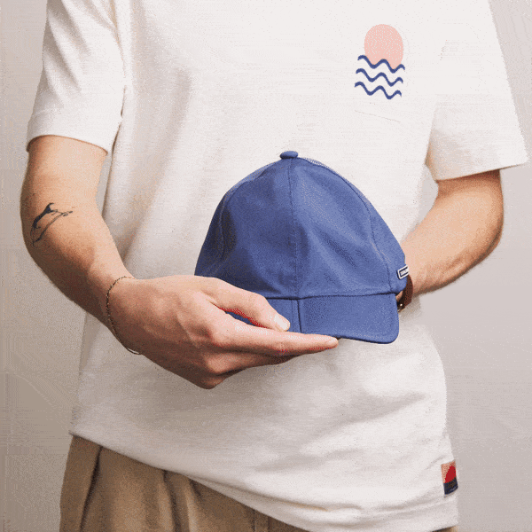 Men's waterproof baseball cap - rain hat - 100% waterproof and foldable for  travel