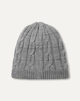 Waterproof Cold Weather Cable Knit Beanie Hat