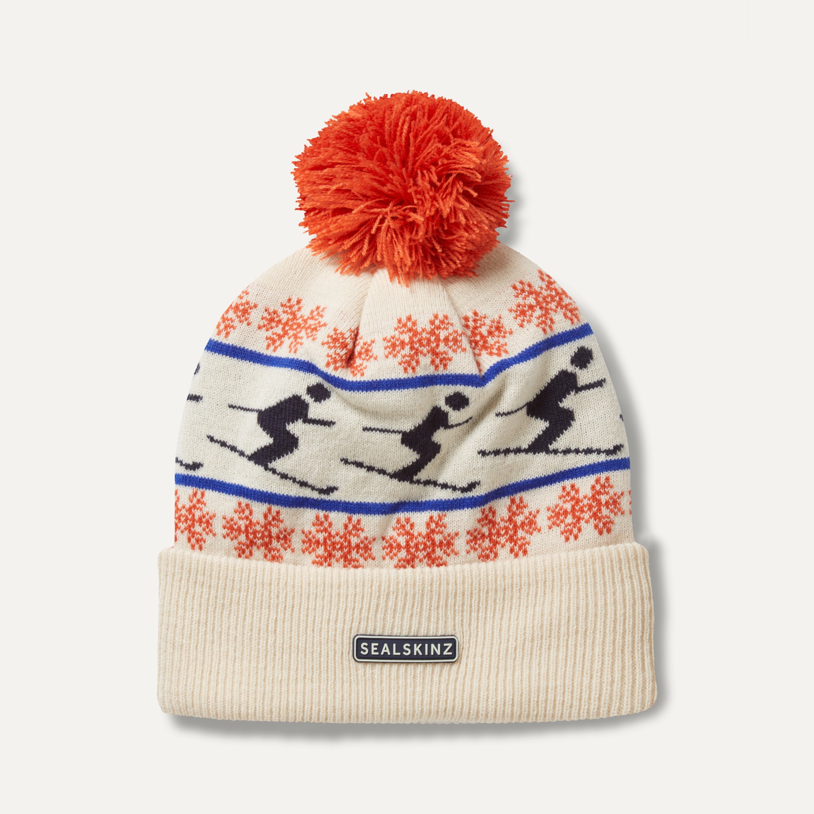 Joules cream bobble hat cheap