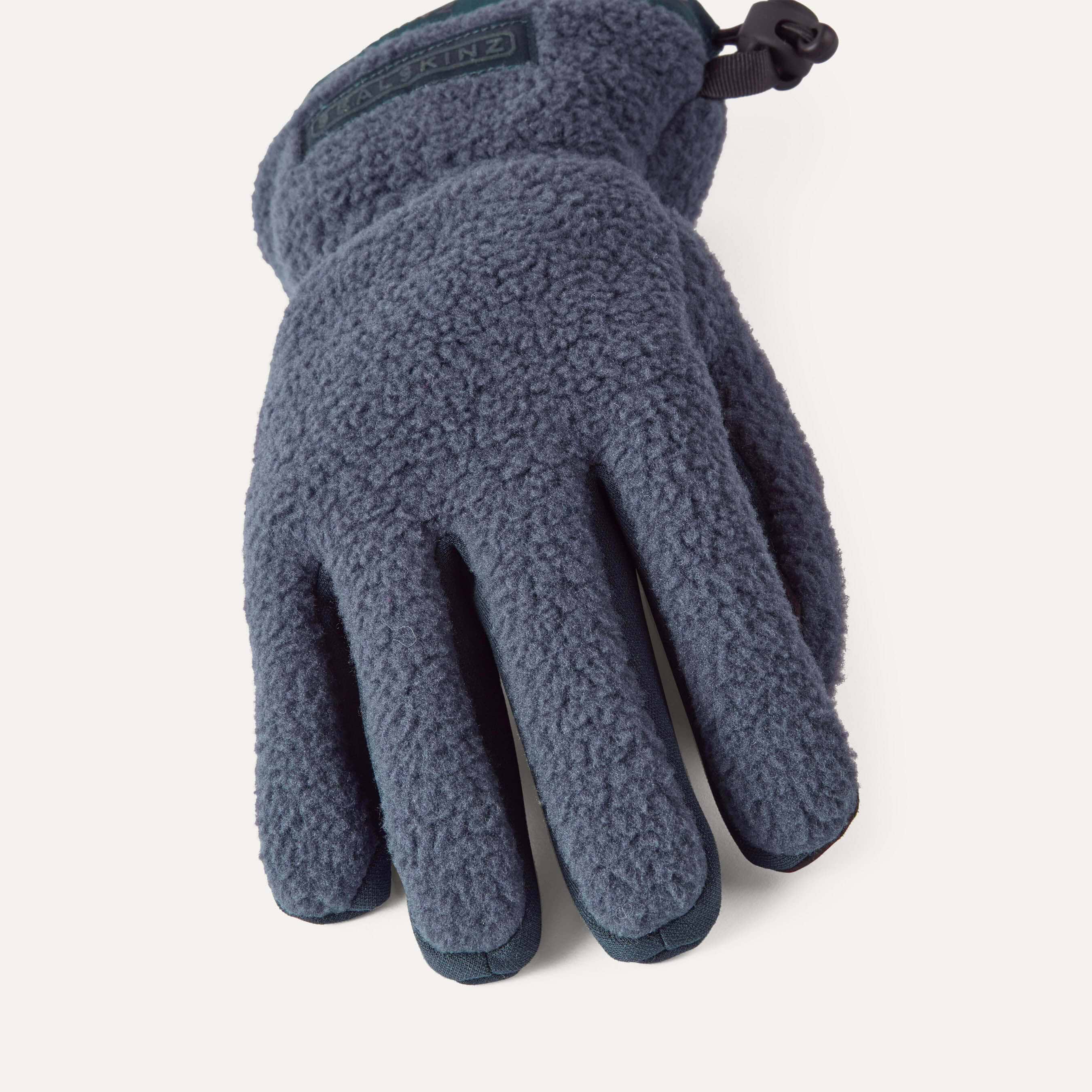 Winter Leather Work Gloves Sherpa Fleece Lined In Mens  Small,Med,Large,XL,XXL (XXL)
