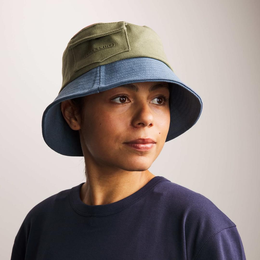 Sealskinz Waterproof Bucket Hat - Mens - Olive/Red/Navy - S/M