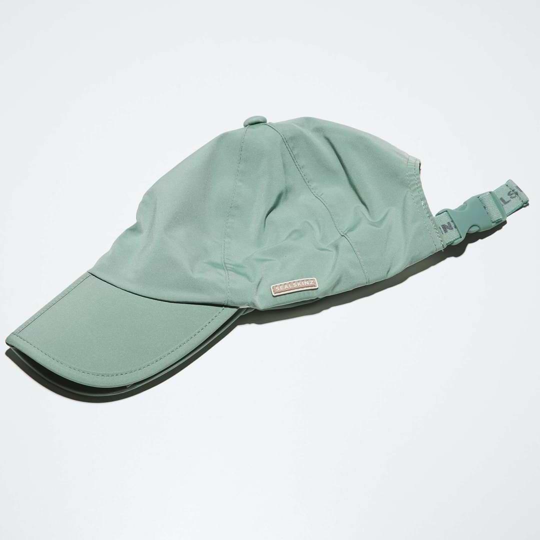 Women's 100% waterproof baseball cap - rain hat - foldable for 