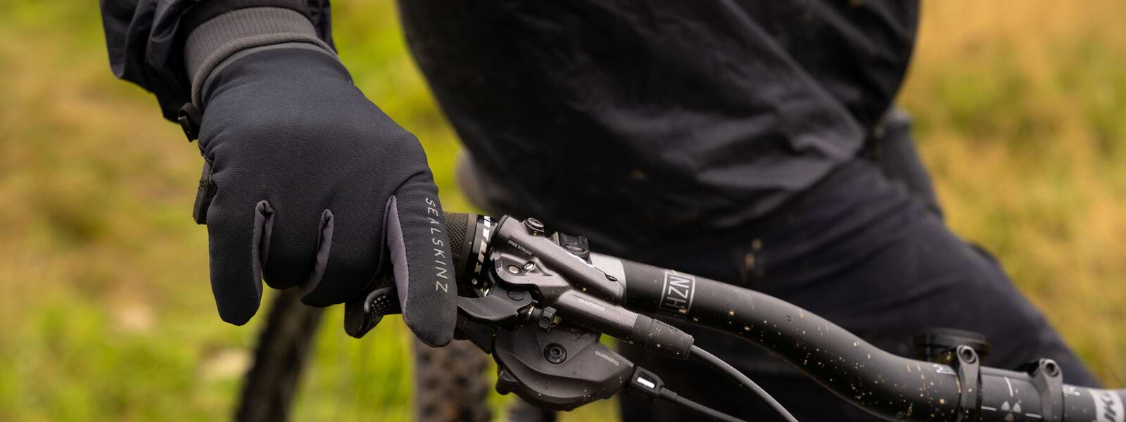 What gloves should I wear for mountain biking?