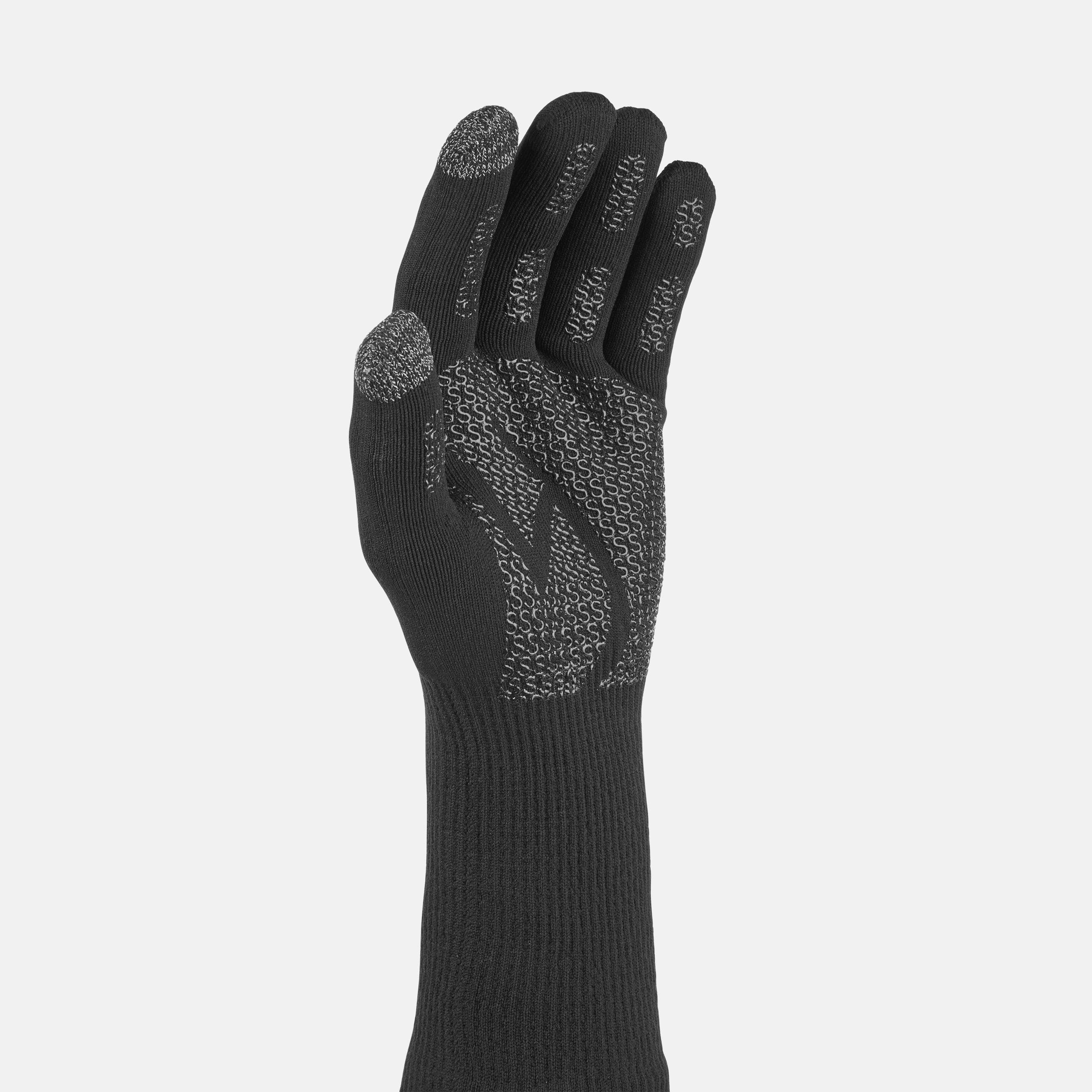 【WTAPS】finger less knit glove NZKNP Black Fingerless Gloves for Women Men Fingerless