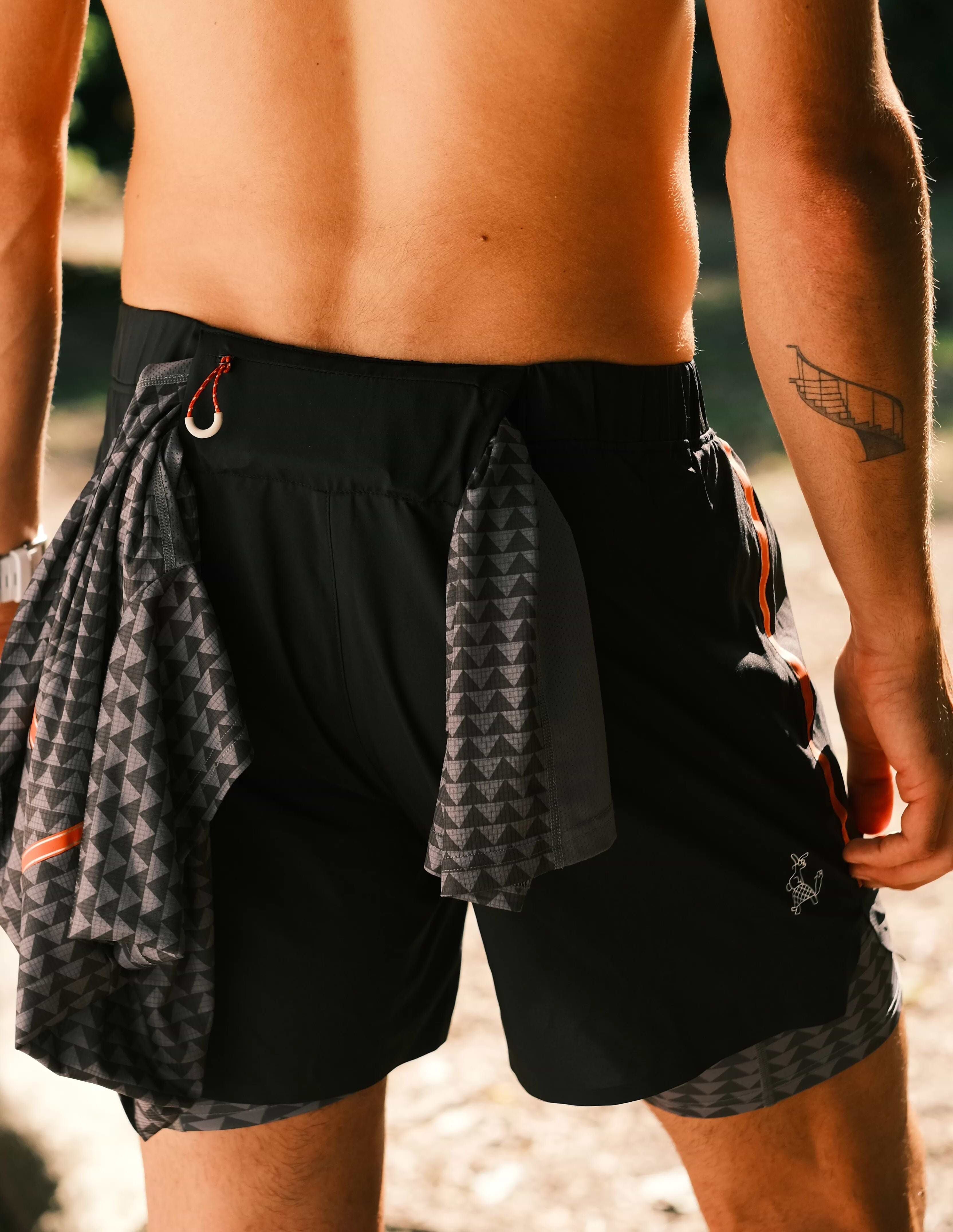 Neatishead - Men's Quick Dry Running Shorts With Under Short