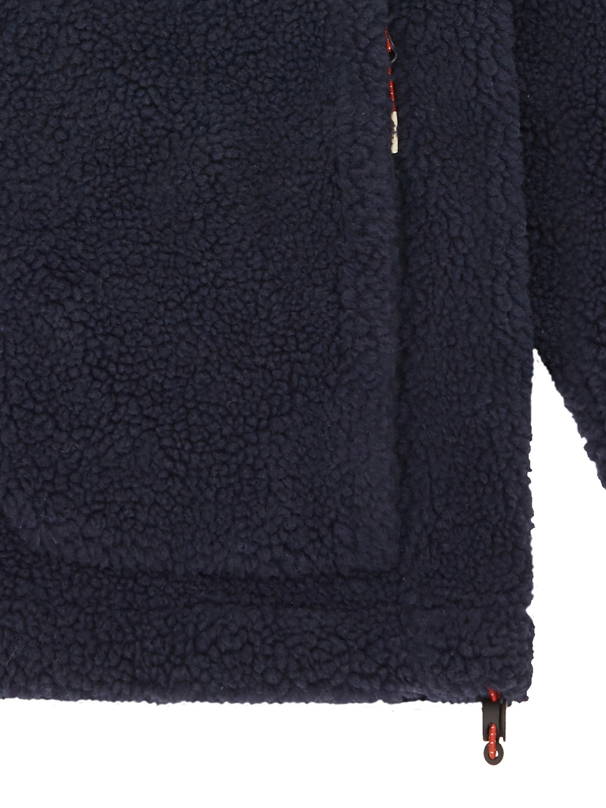 Horsham - Men's Recycled Sherpa Zip Up Fleece Navy – Sealskinz