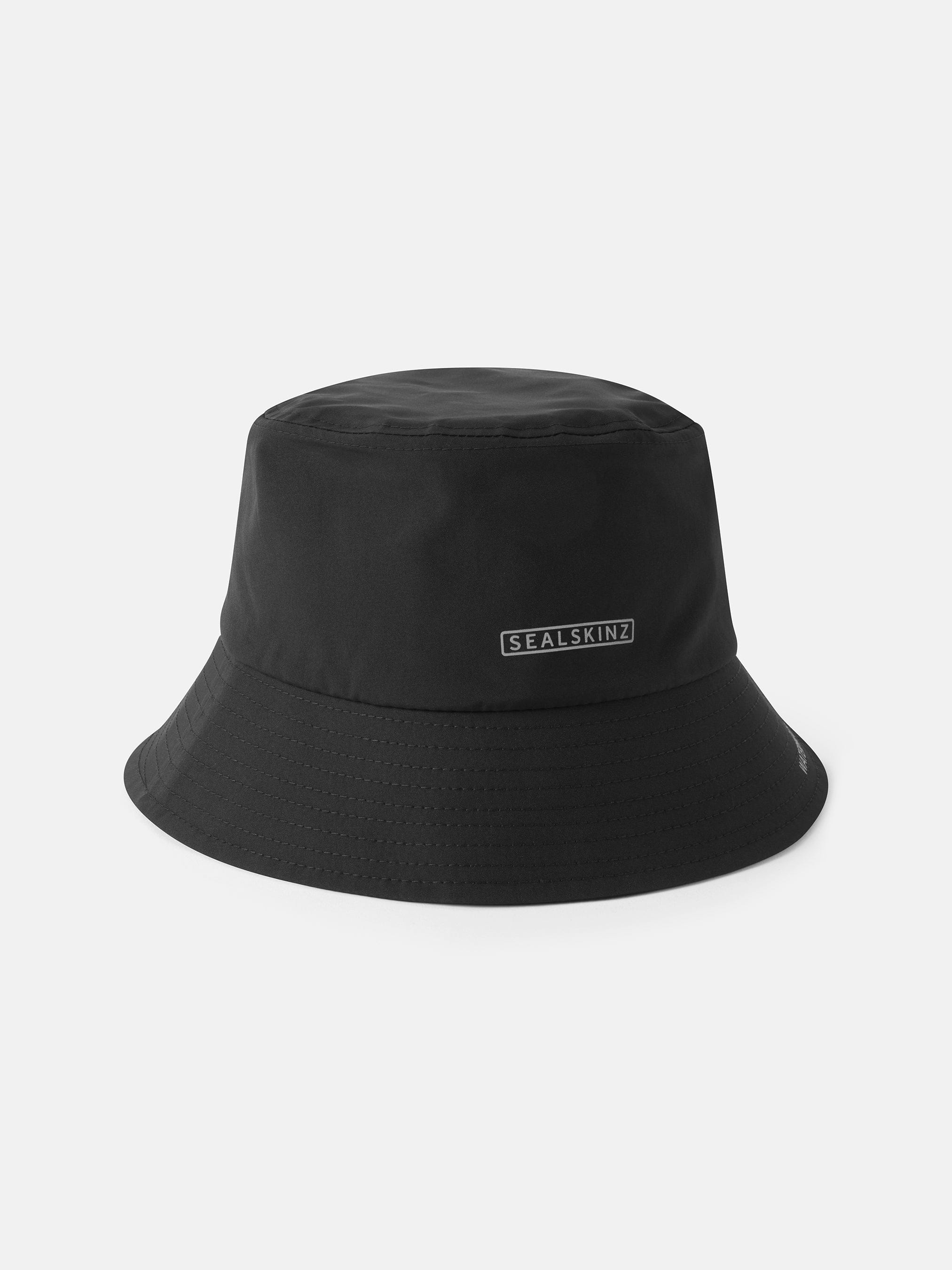 NWOT SEALSKINZ Waterproof Lightweight Bucket Hat S / M Navy SealSkinz Lynford Waterproof Canvas Bucket Hat Navy main image 2