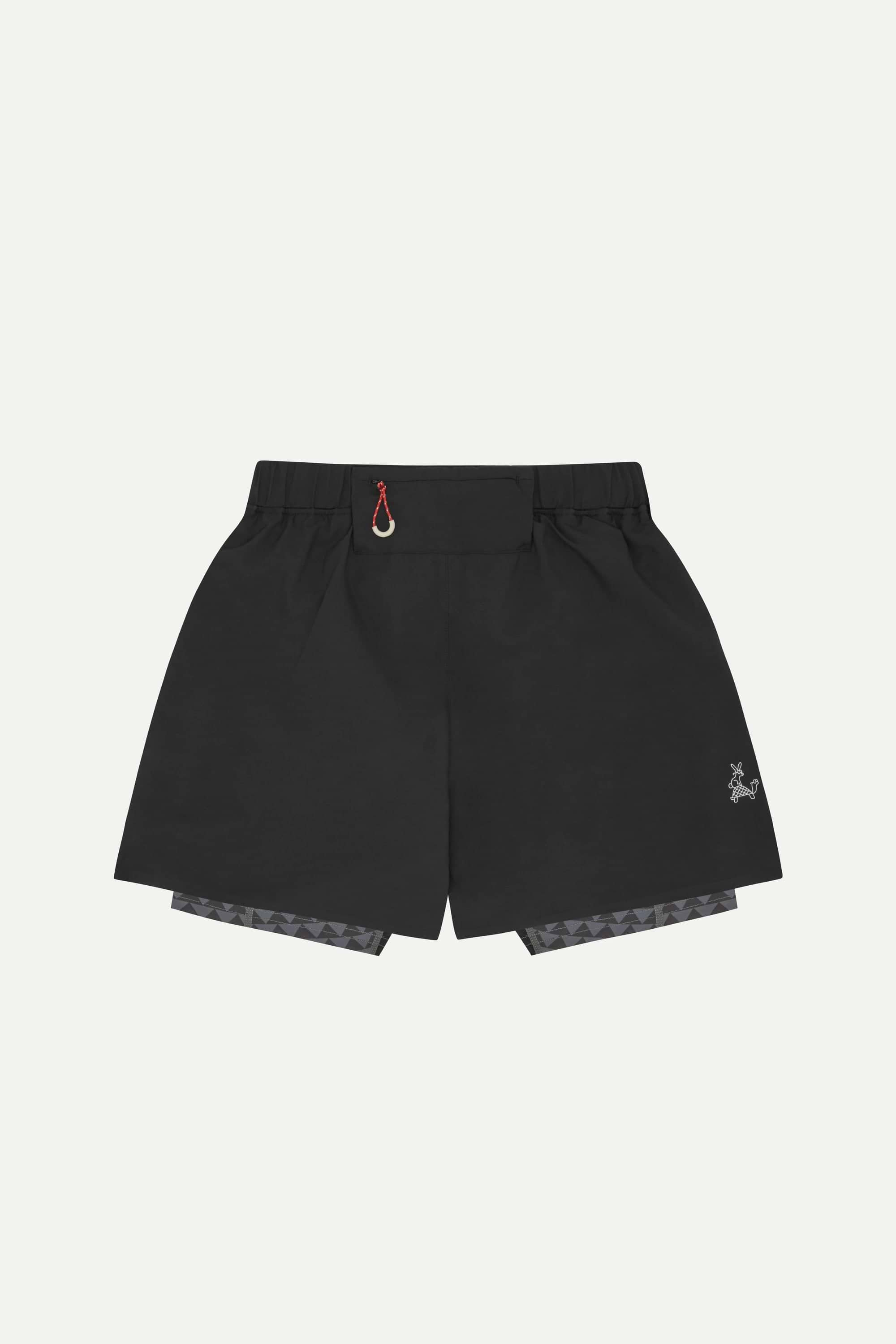 パンツ theredthread S gather knit shorts black THEREDTHREAD】S gather knit shorts