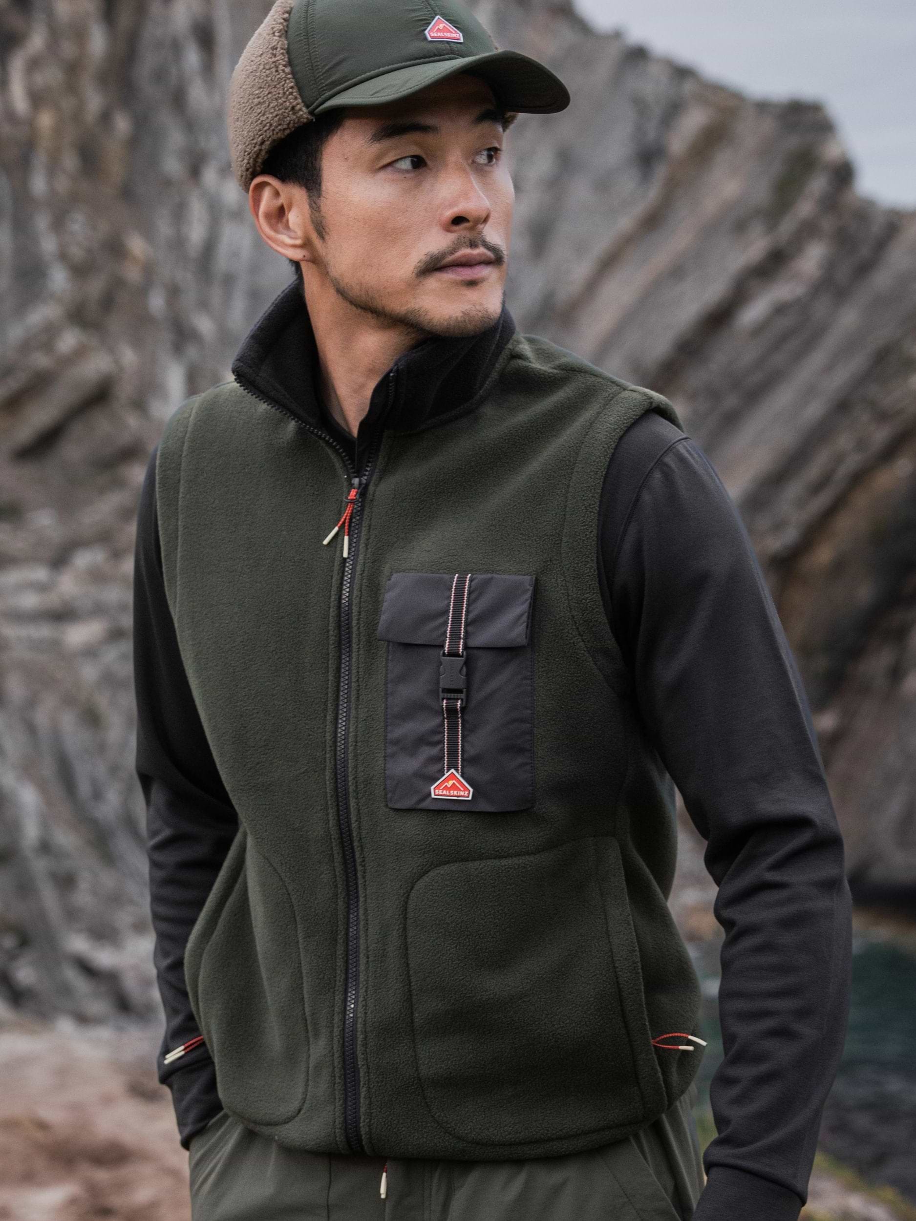 Wreningham - Men's Recycled Polar Fleece Gilet – Sealskinz