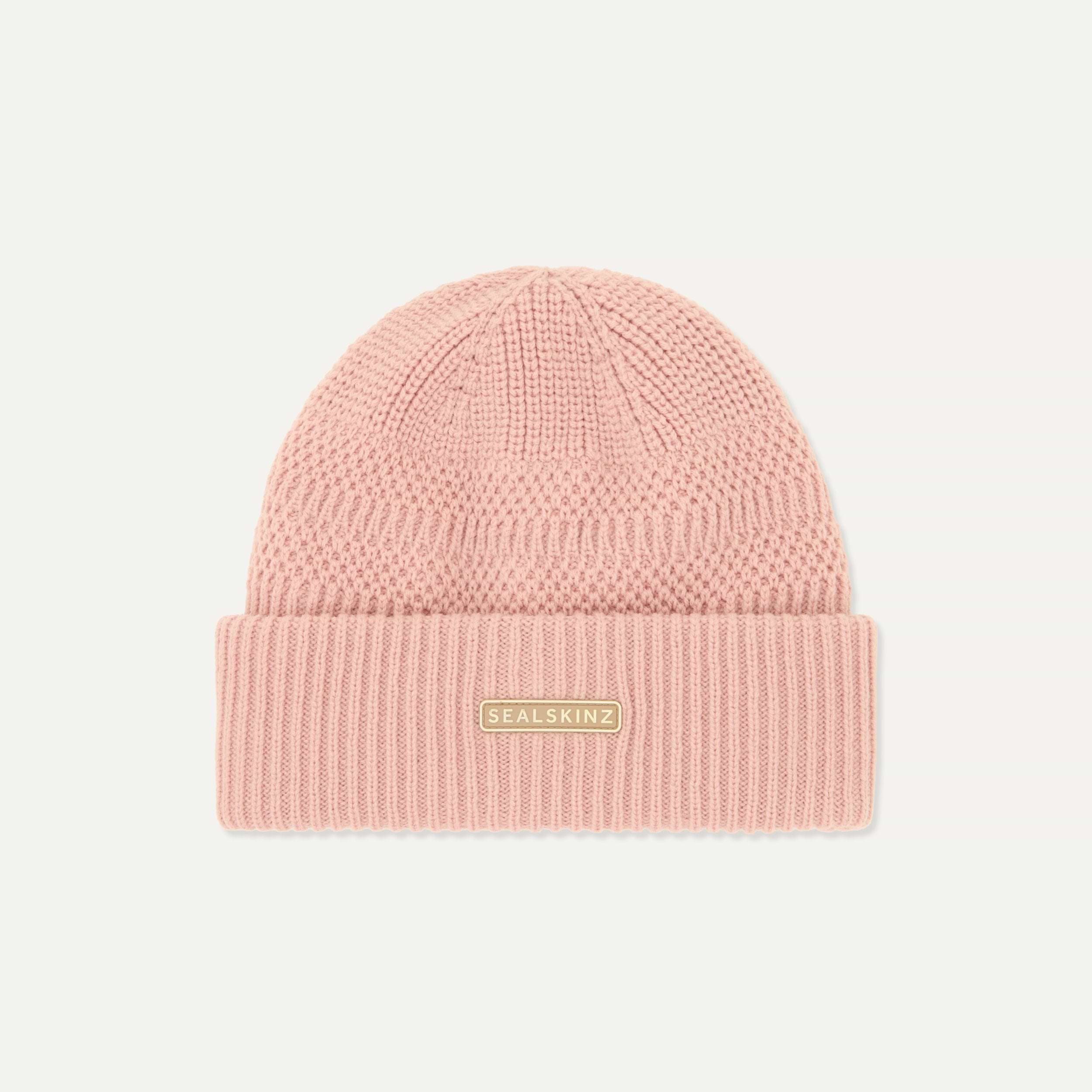 新品　GAKKIN G DYED MARBLE BEANIE Gressenhall - Cold Weather Textured Stripe Roll Cuff Beanie