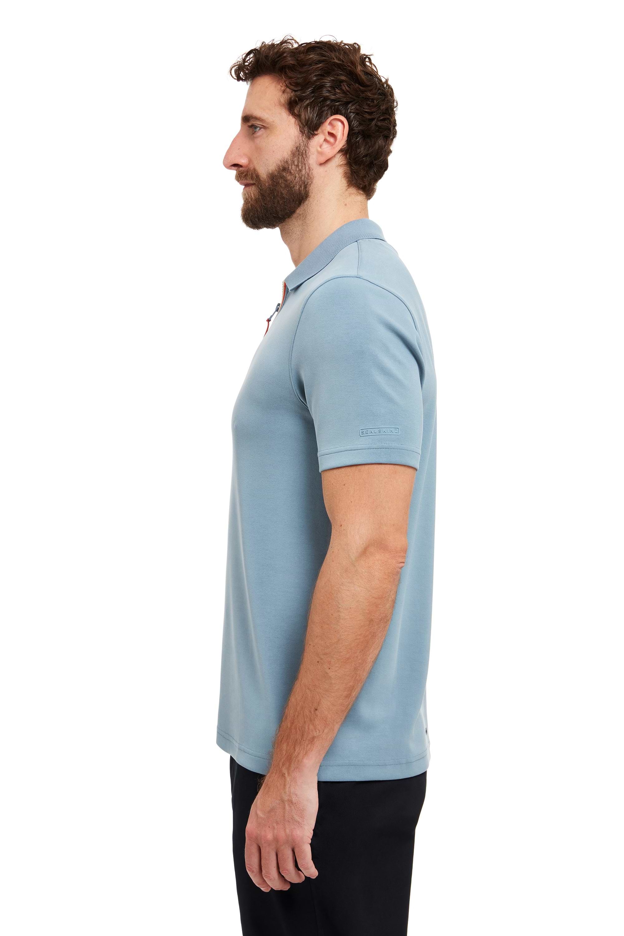 Shipdham - Zip Polo Shirt – Sealskinz