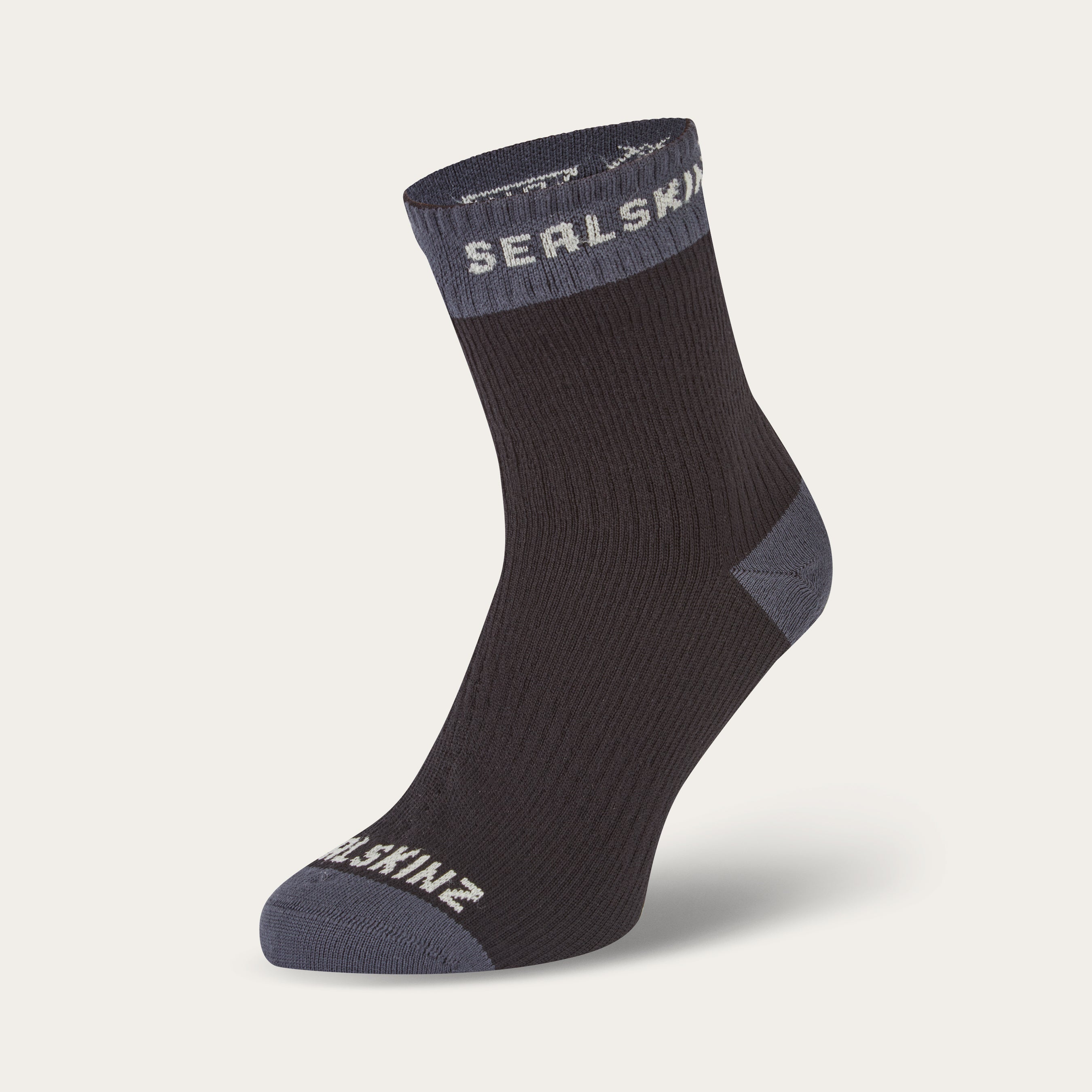 Chaussettes Randonnée Imperméables Sealskinz All Weather Taille L Noires - Neuves