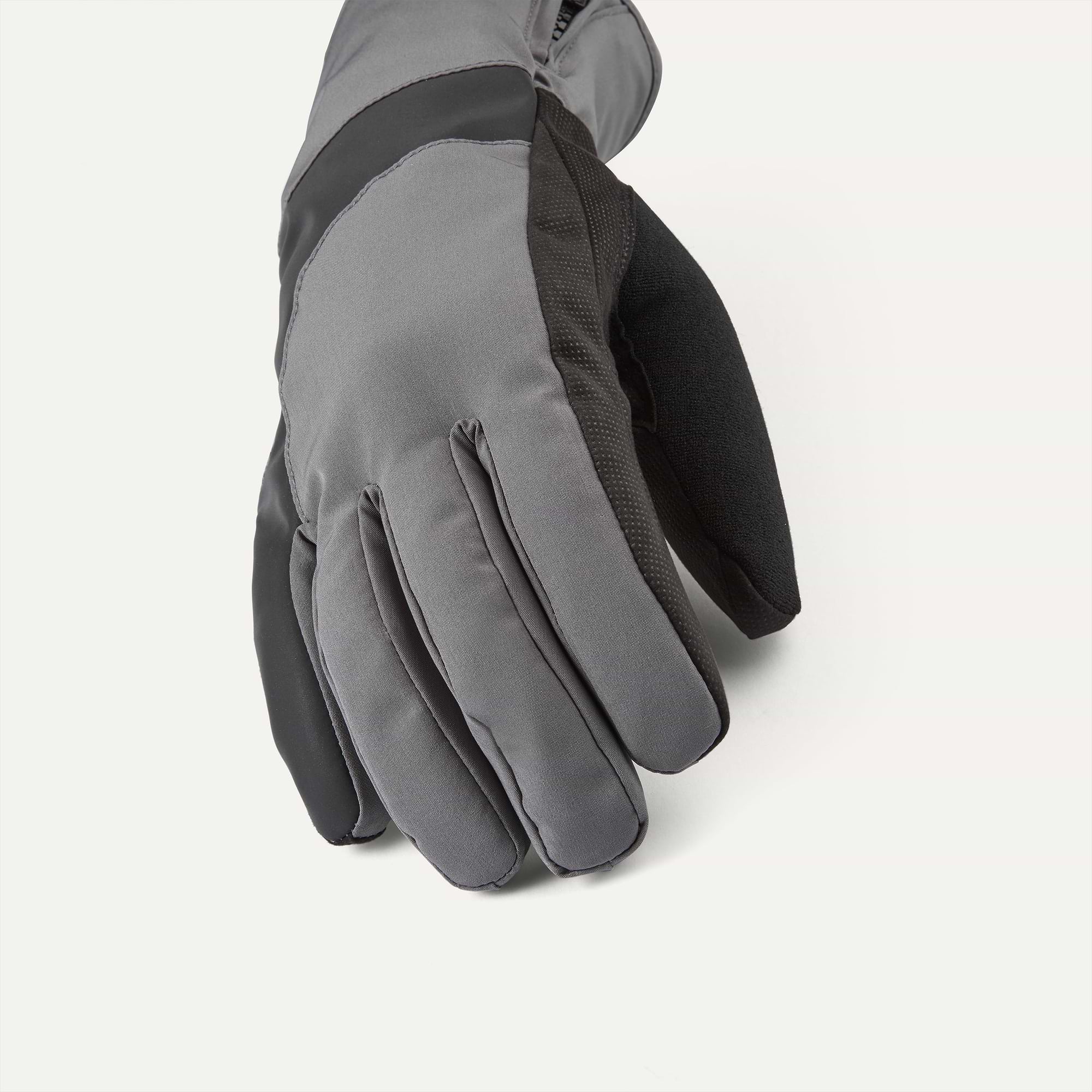 Sealskinz Waterproof Thermal Reflective Cycle Glove - Black / L - Black