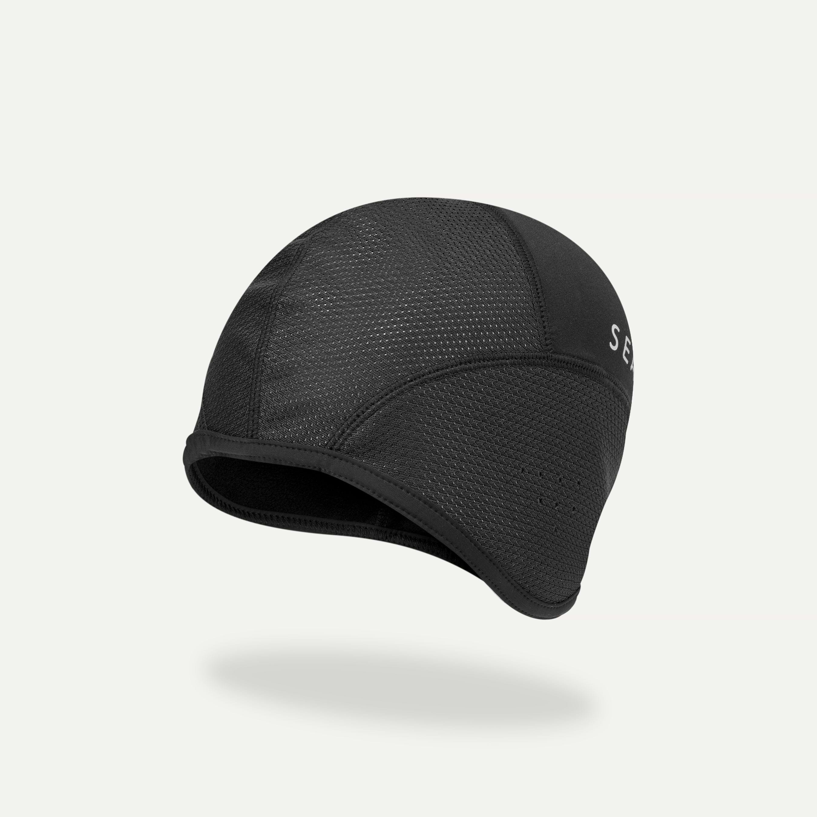 SealSkinz Windproof All Weather Skull Cap, Black / L/XL