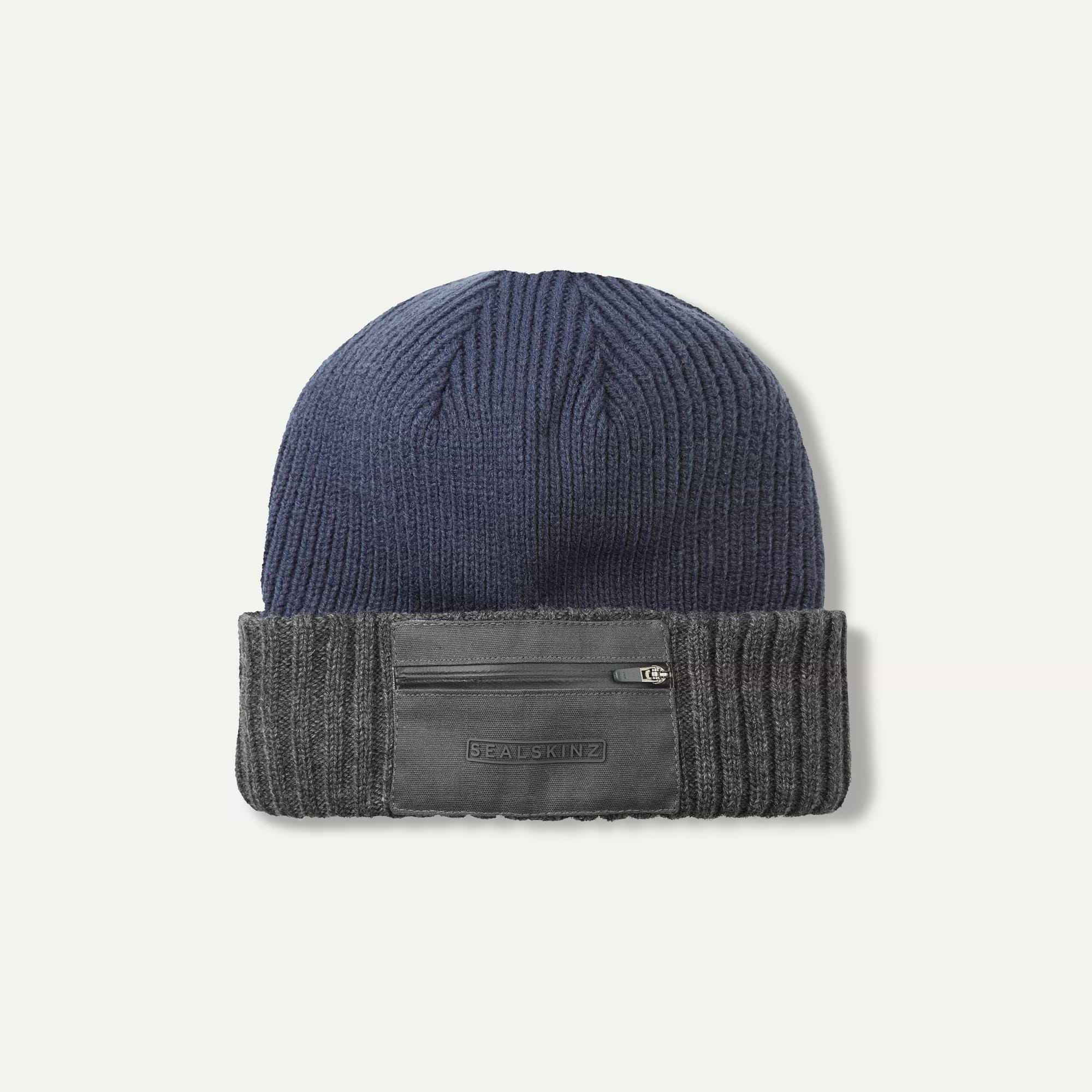 sol】Sparkling Knit Beanie (NAVY) 帽子 Sol Sparkling Knit Beanie