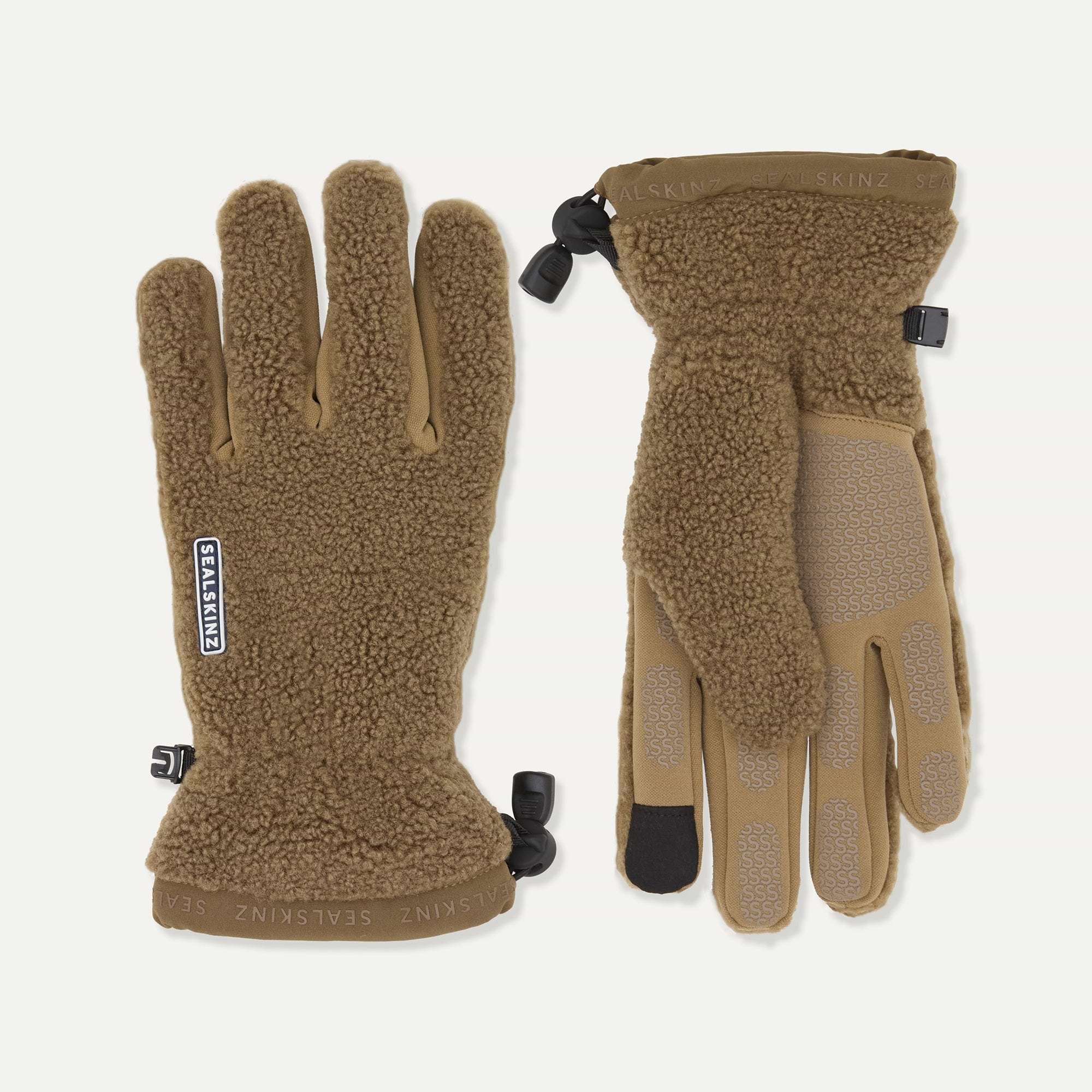 SEALSKINZ Hoveton Gants imperméables en polaire Sherpa pour femme SEALSKINZ Hoveton Gants imperméables en polaire Sherpa pour femme
