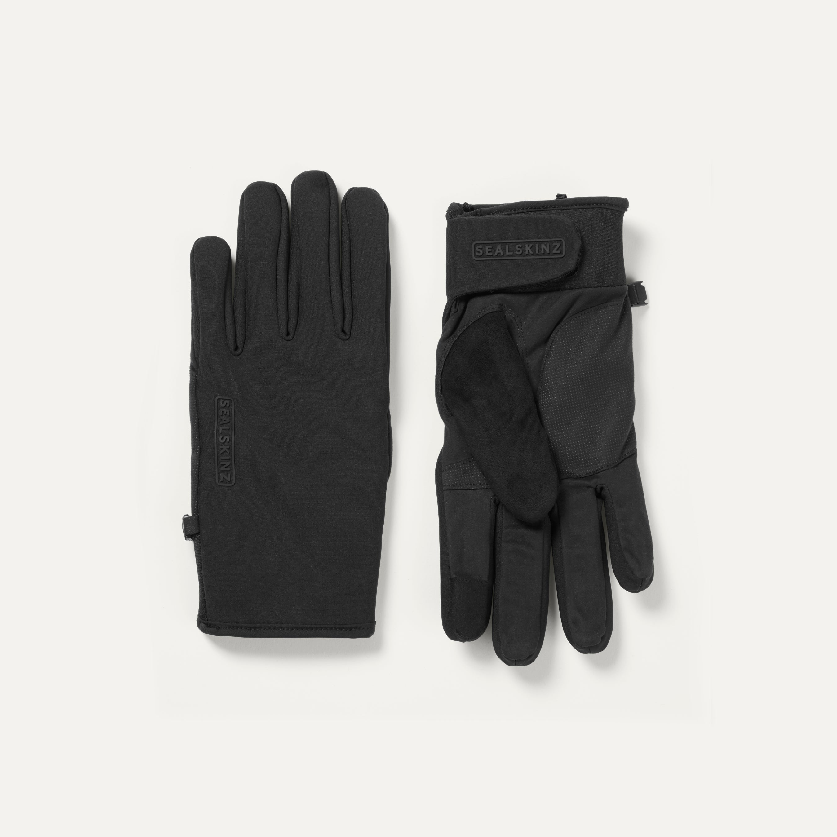thumbnail image 2 of Sealskinz Hoveton Waterproof Sherpa Fleece Gloves – Olive – Men's S-XL – Cycling 2 of 6