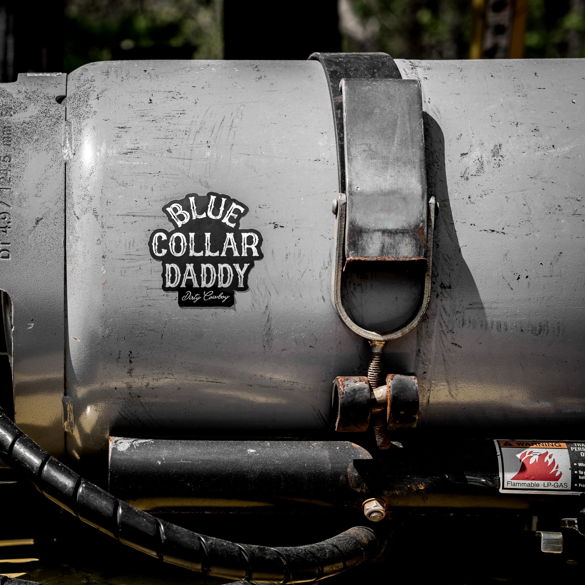 Blue Collar Daddy Decal - DIRTY COWBOY MFG
