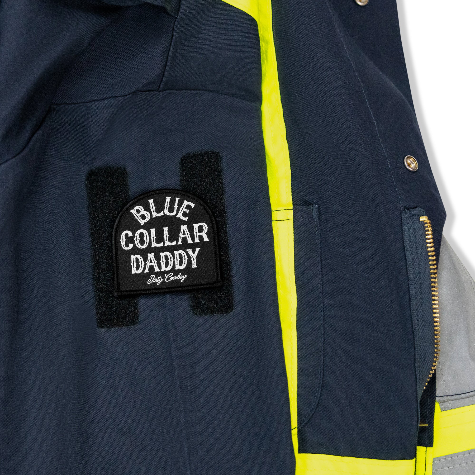 Blue Collar Daddy Velcro Patch - DIRTY COWBOY MFG