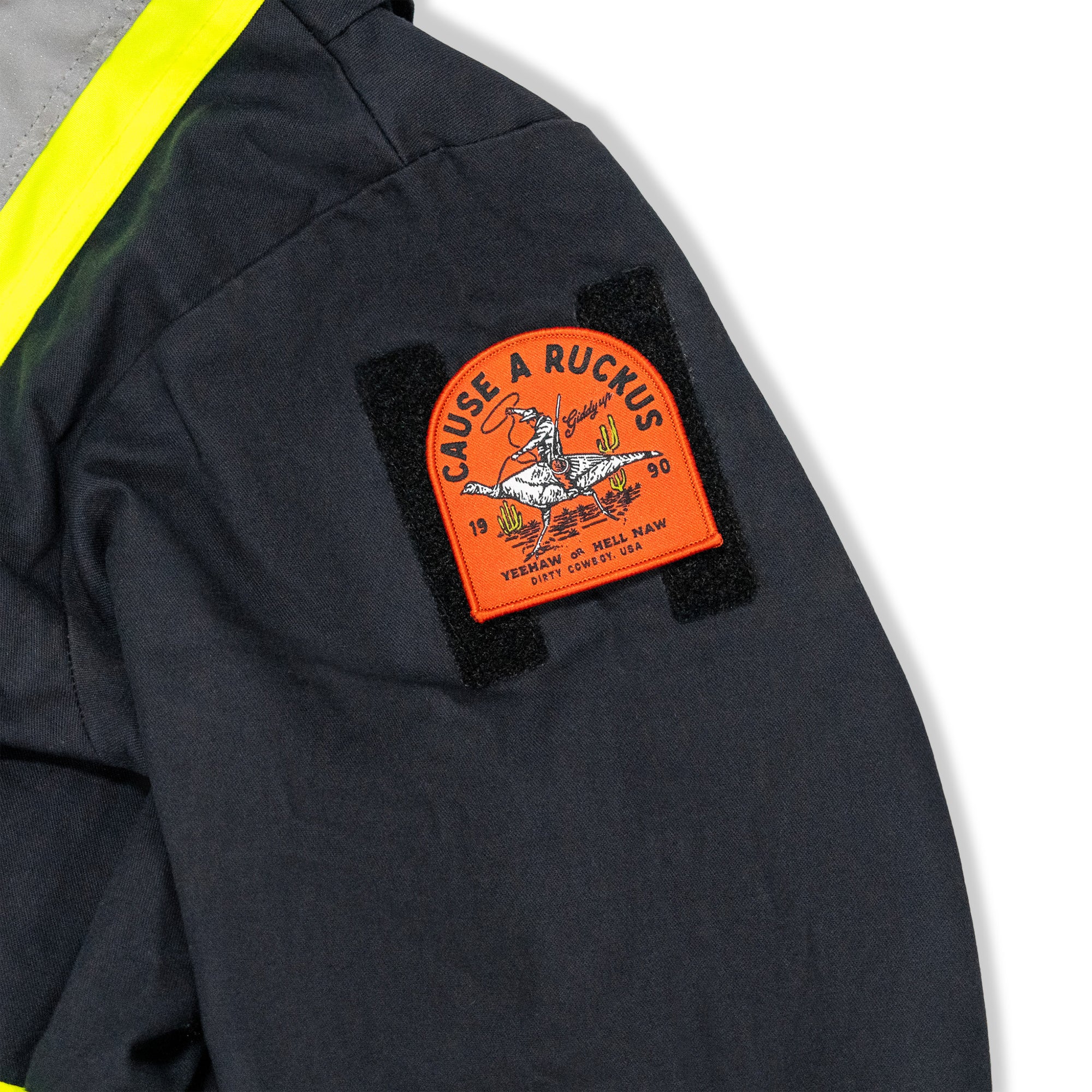 Cause A Ruckus Velcro Patch - DIRTY COWBOY MFG