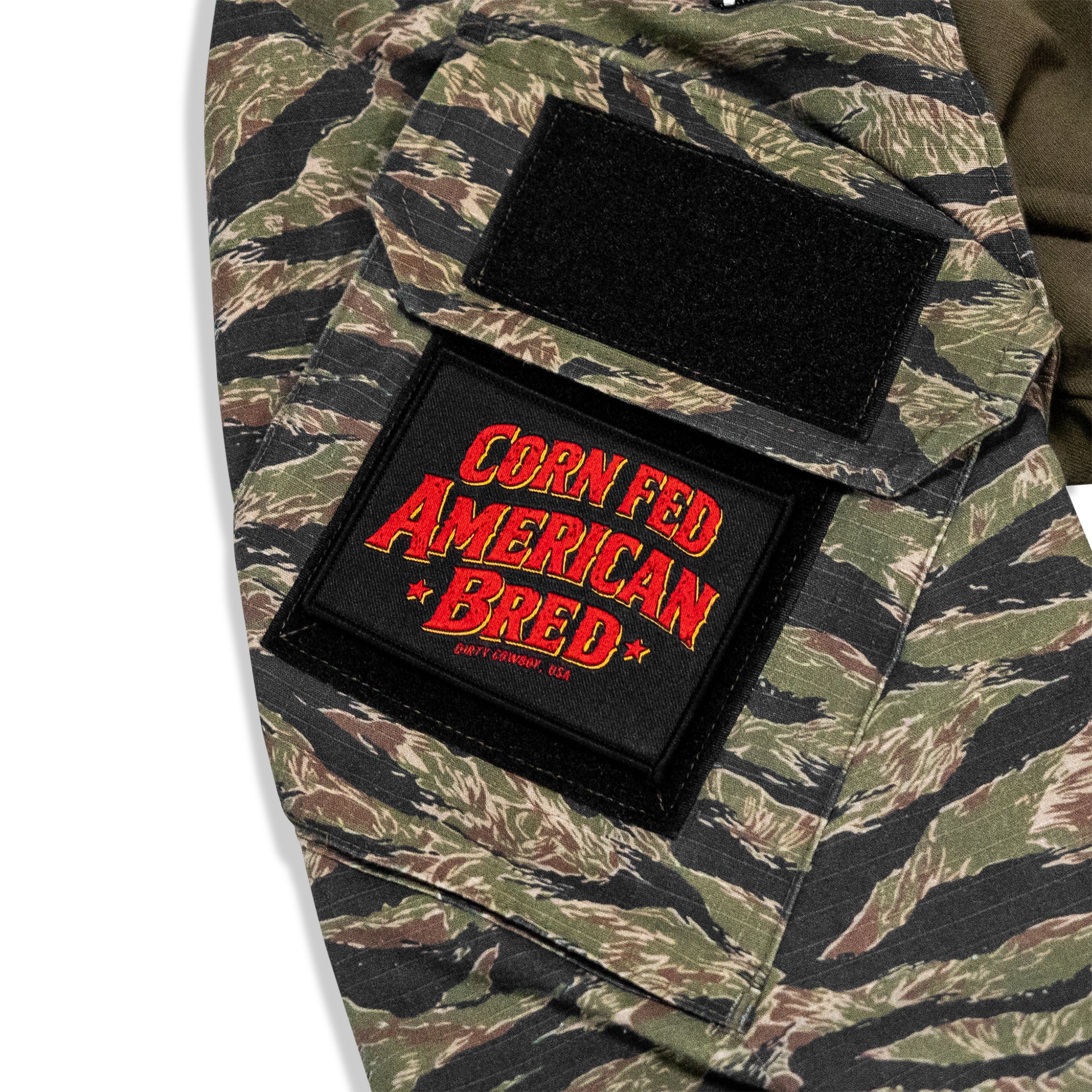 Corn Fed American Bred Velcro Patch - DIRTY COWBOY MFG