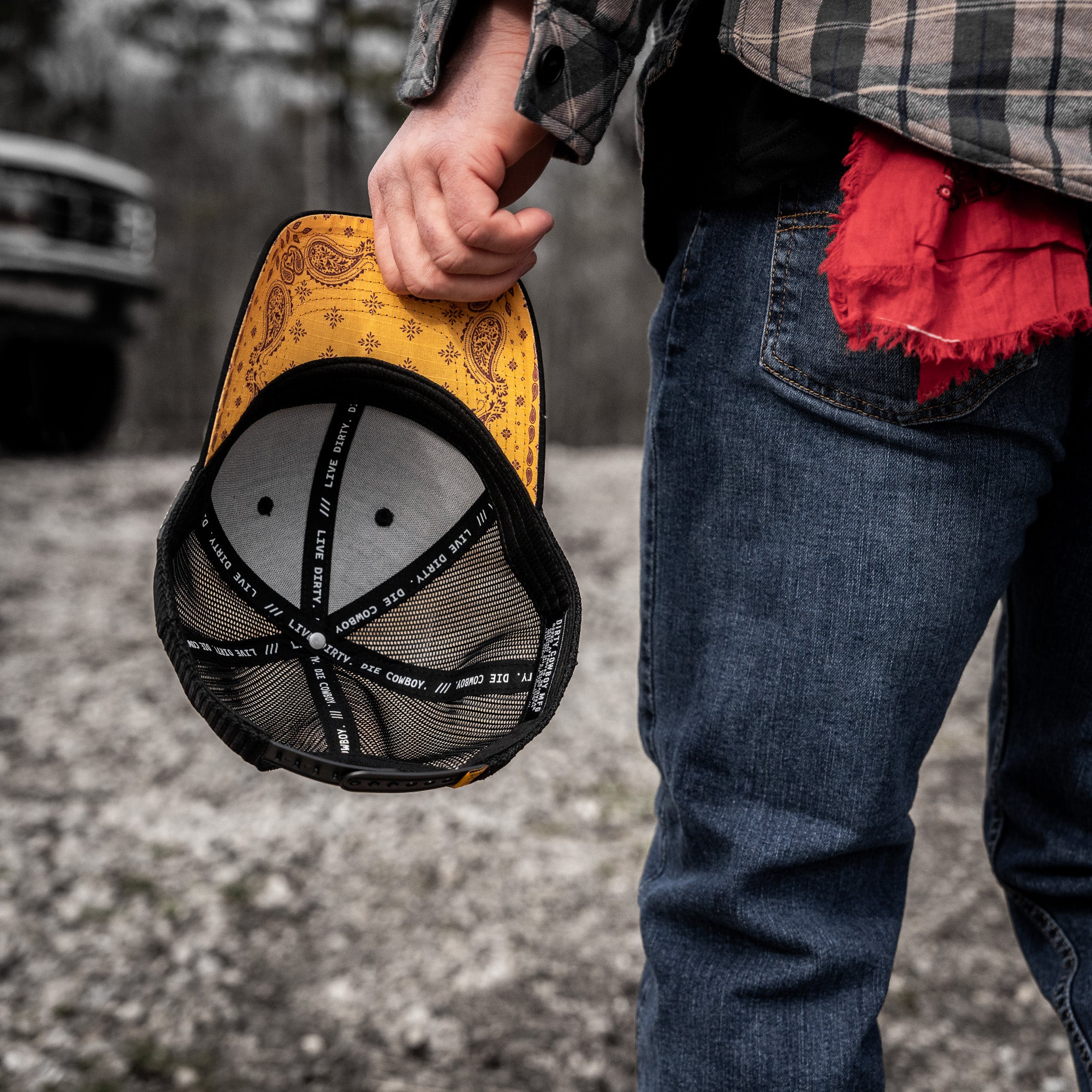 The Dirty Original Ripstop Snapback Hat - DIRTY COWBOY MFG