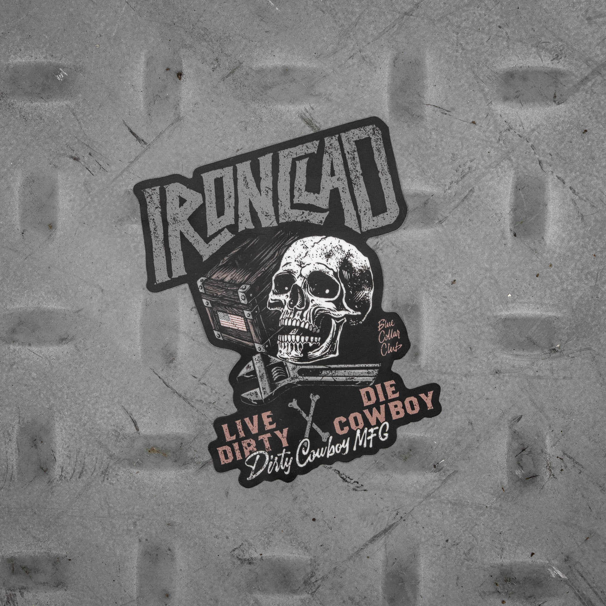 Ironclad Decal Sticker - DIRTY COWBOY MFG