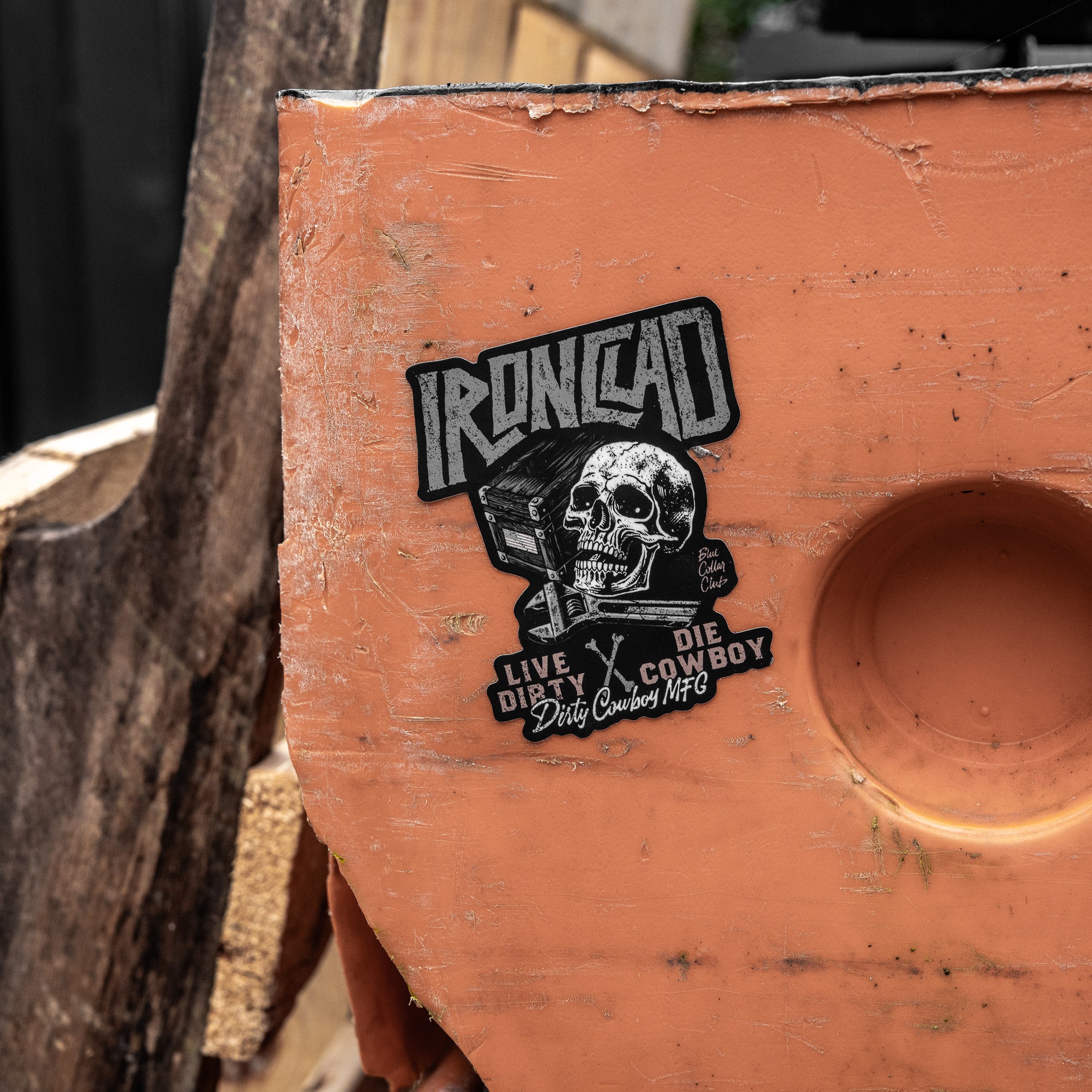 Ironclad Decal Sticker - DIRTY COWBOY MFG