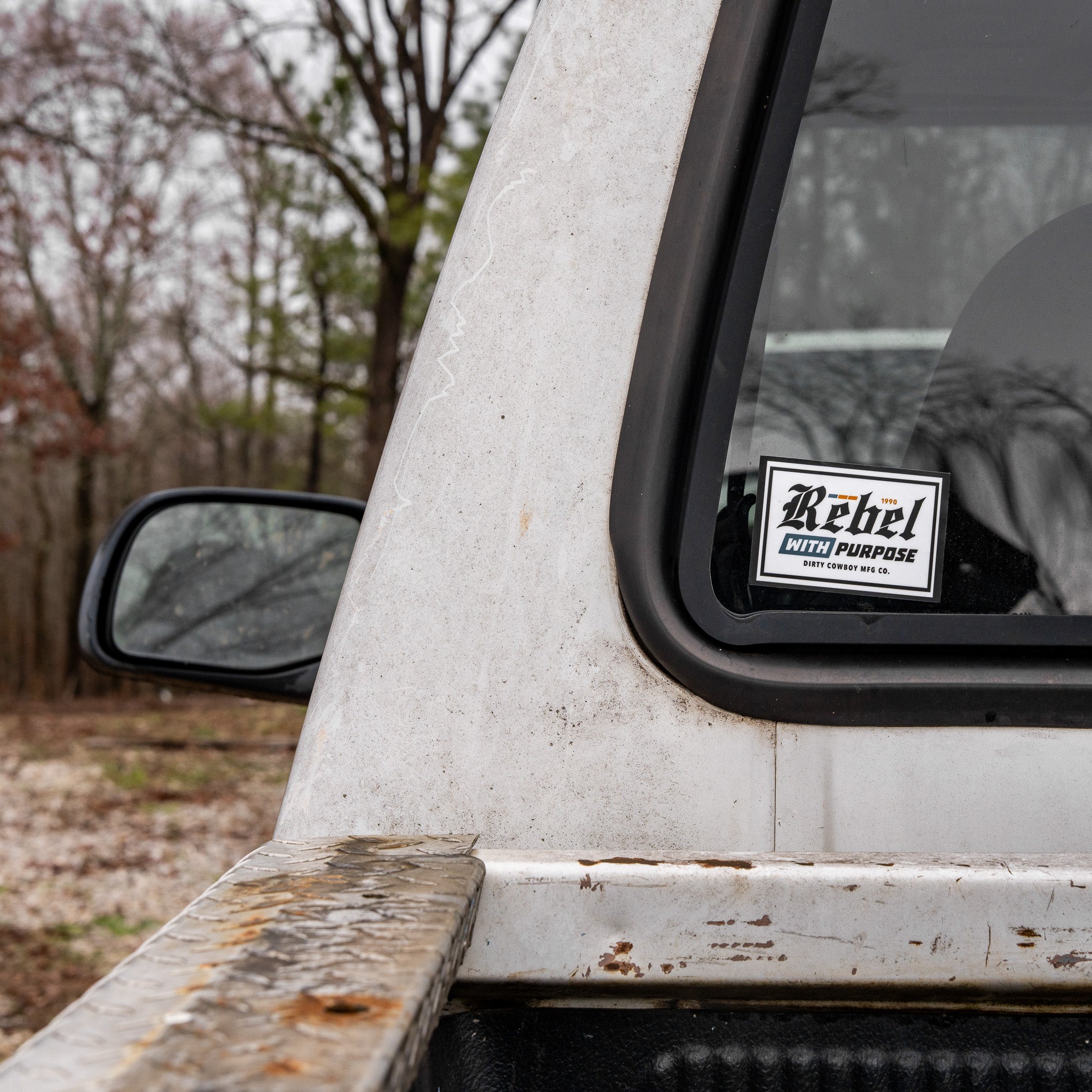 Rebel With Purpose Decal - DIRTY COWBOY MFG