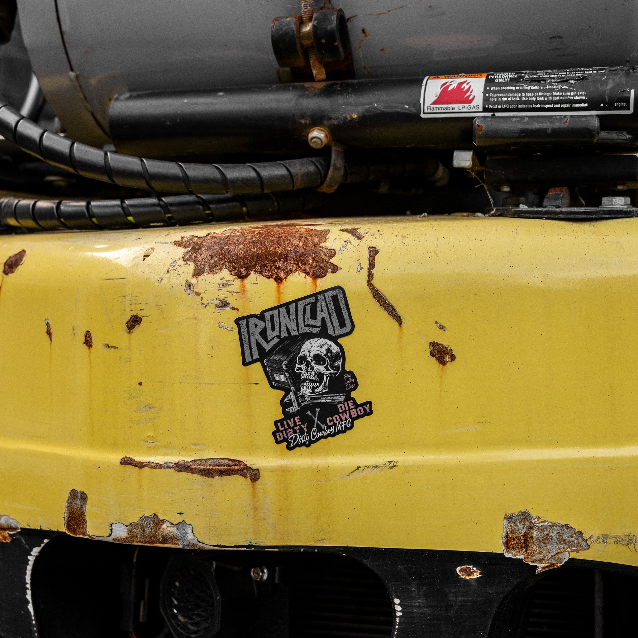 Ironclad Decal Sticker - DIRTY COWBOY MFG