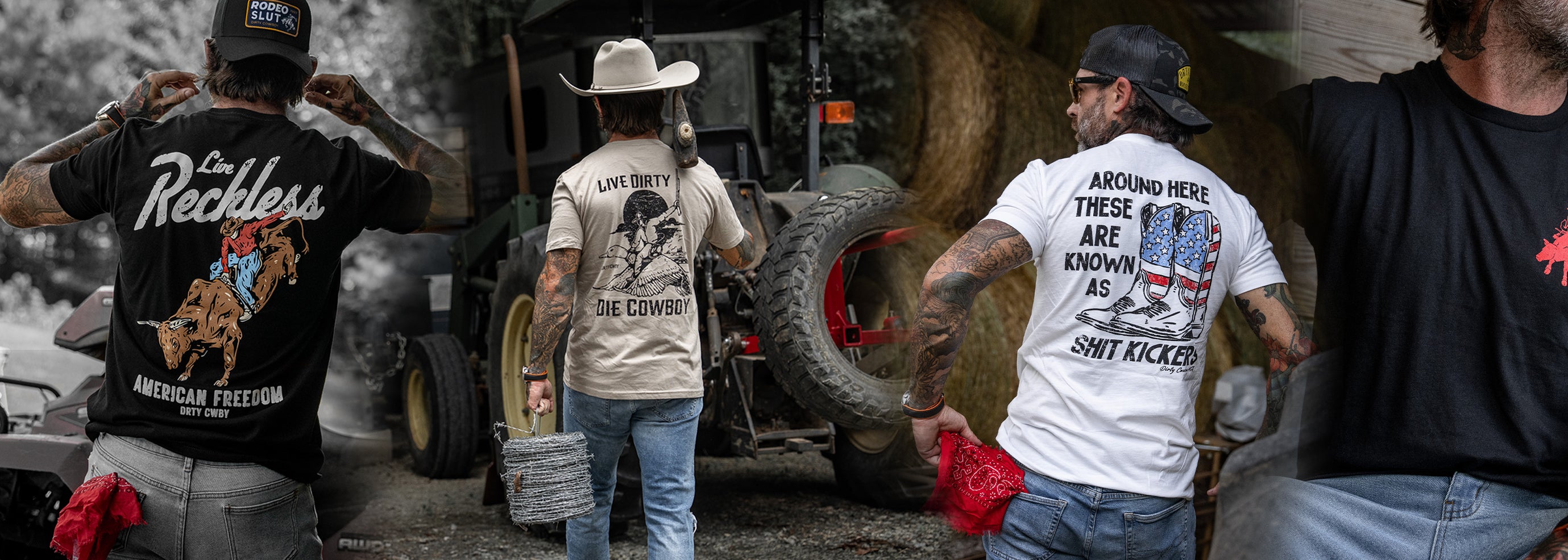 Men's Graphic Tees | Work & Everyday Shirts by Dirty Cowboy USA