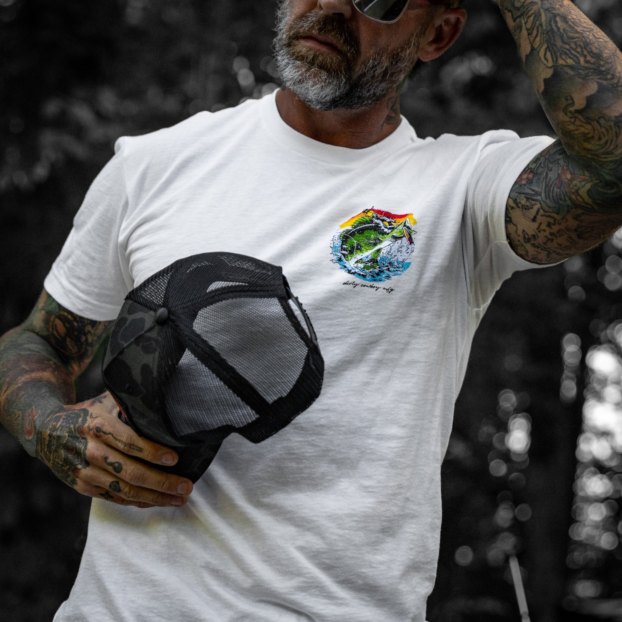 Rippin' Bass & Clappin' Ass Men's T-Shirt - DIRTY COWBOY MFG