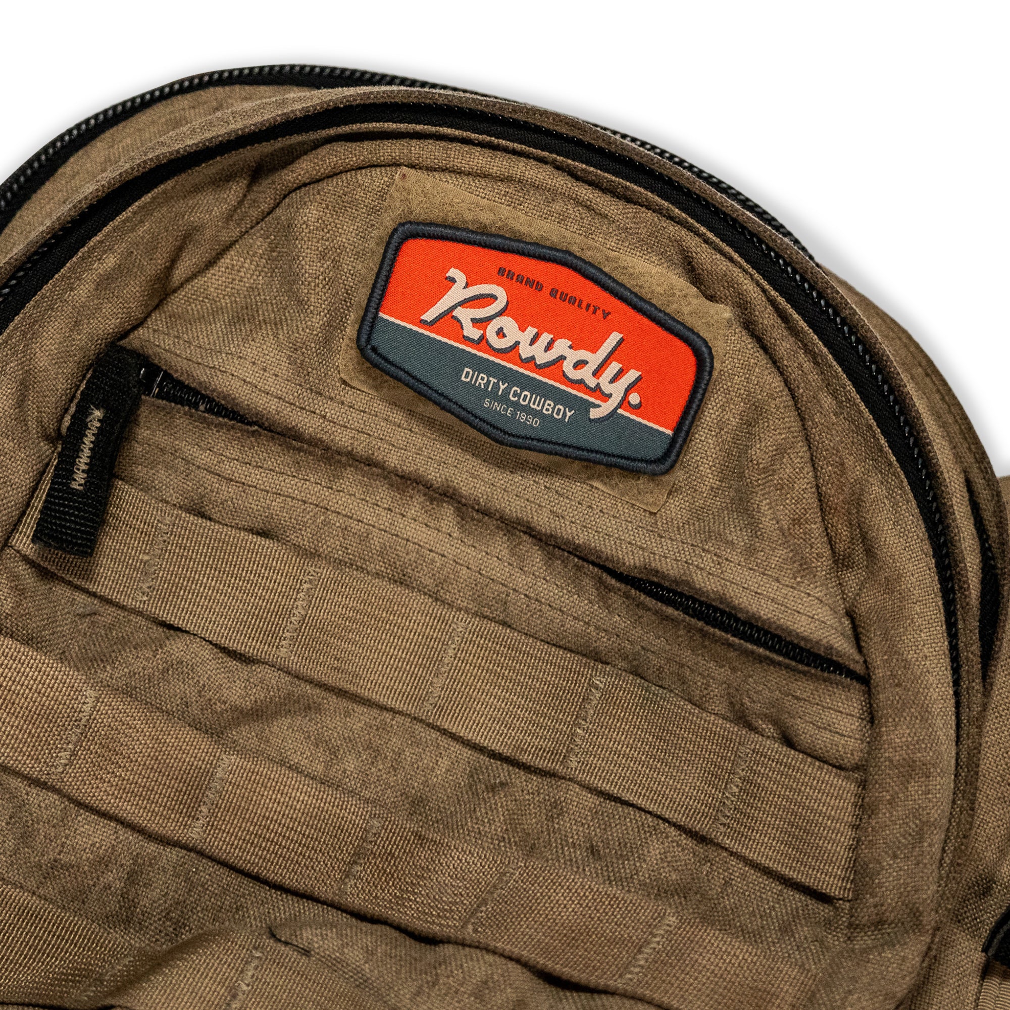 Rowdy Dirty Cowboy Velcro Patch - DIRTY COWBOY MFG
