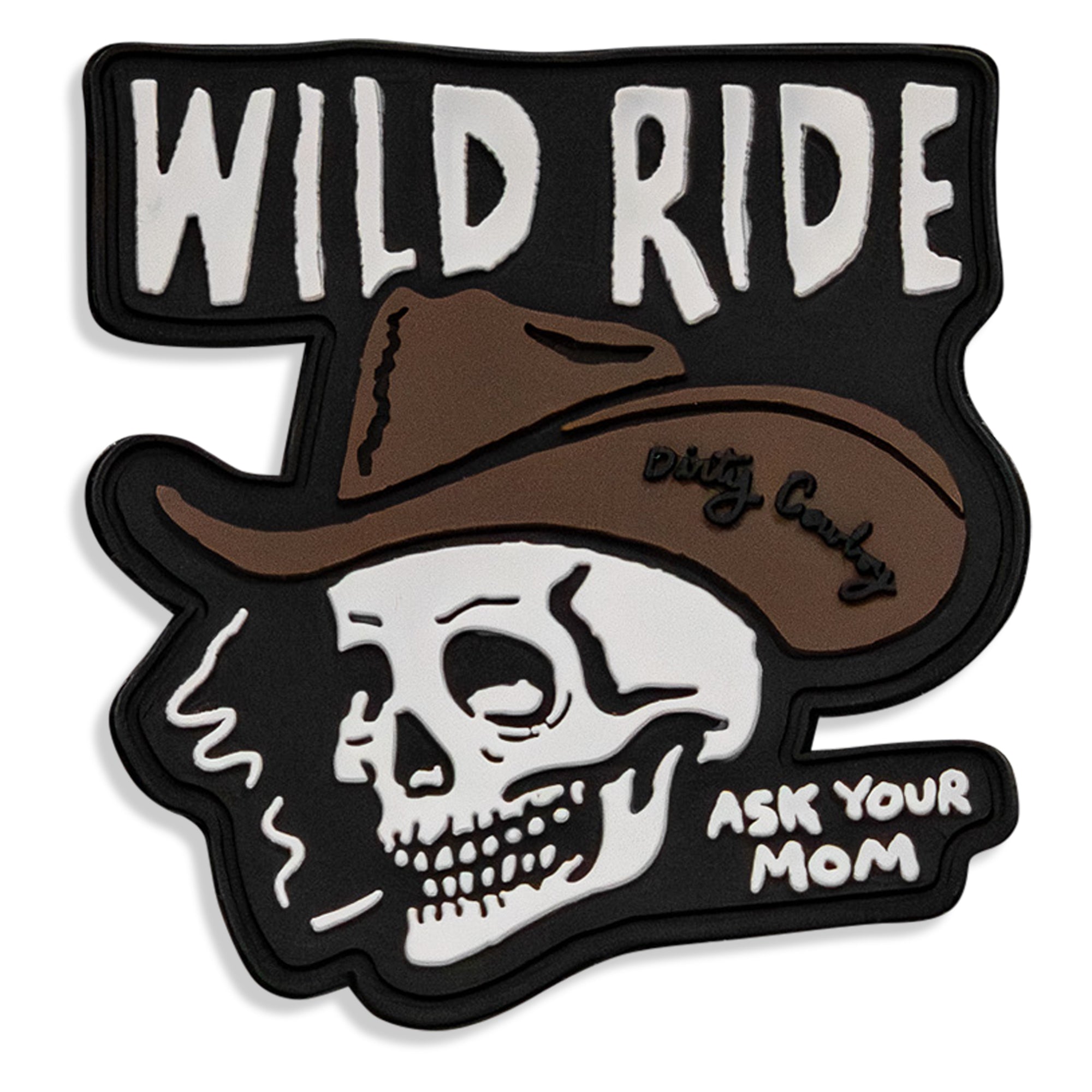 Wild Ride PVC Velcro Patch