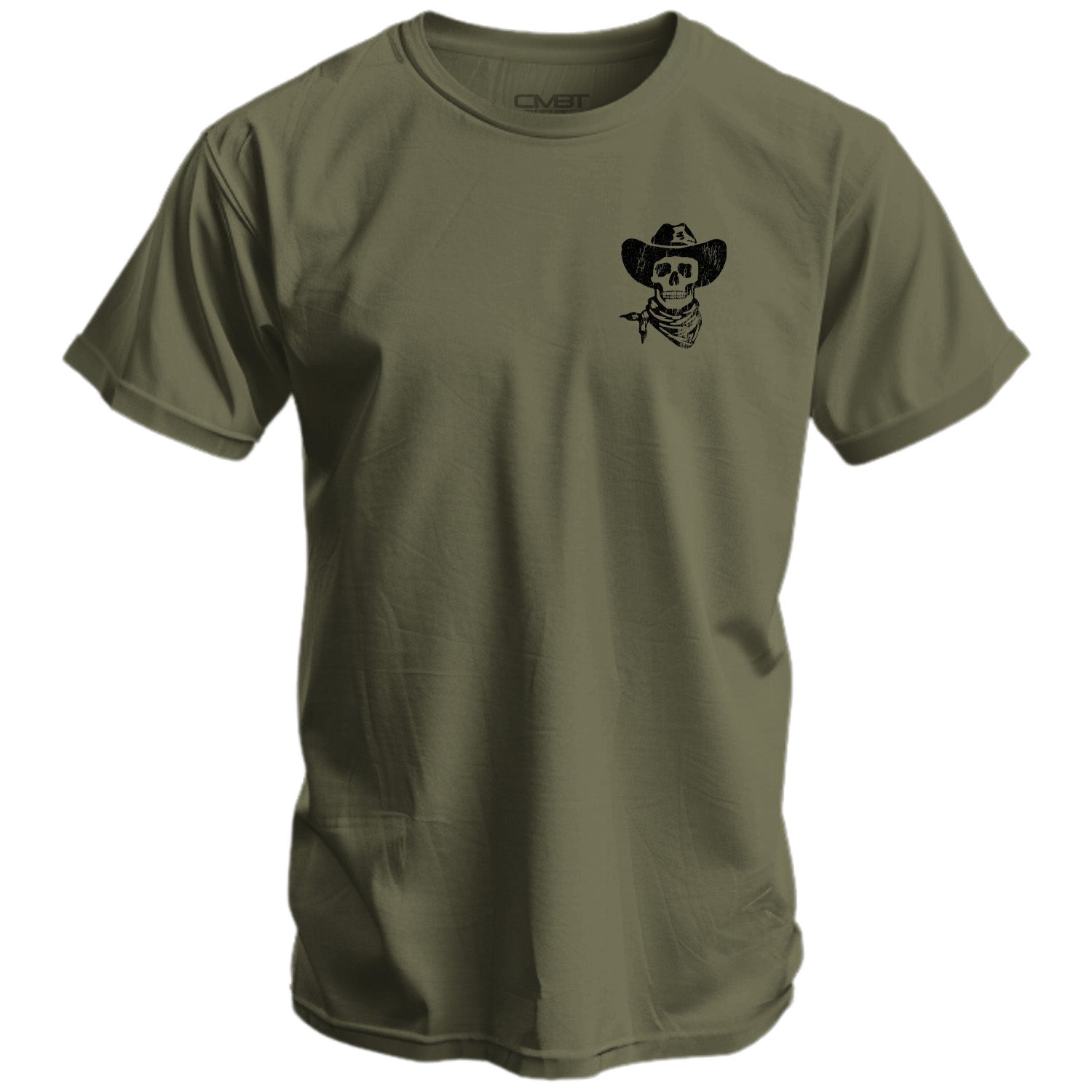 Violence Will Continue Until Morale Improves Men's T-Shirt - DIRTY COWBOY MFG #color_military-green