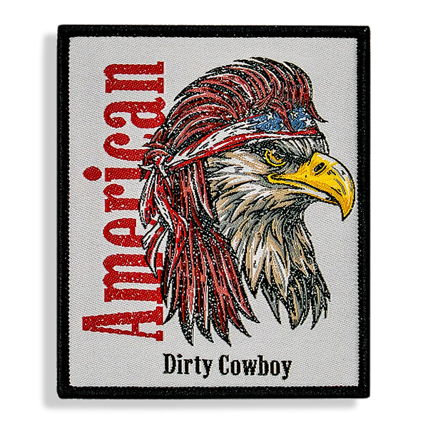 American Eagle Patriotic Velcro Patch - DIRTY COWBOY MFG