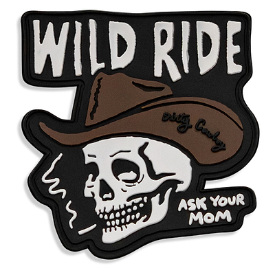 Wild Ride PVC Velcro Patch