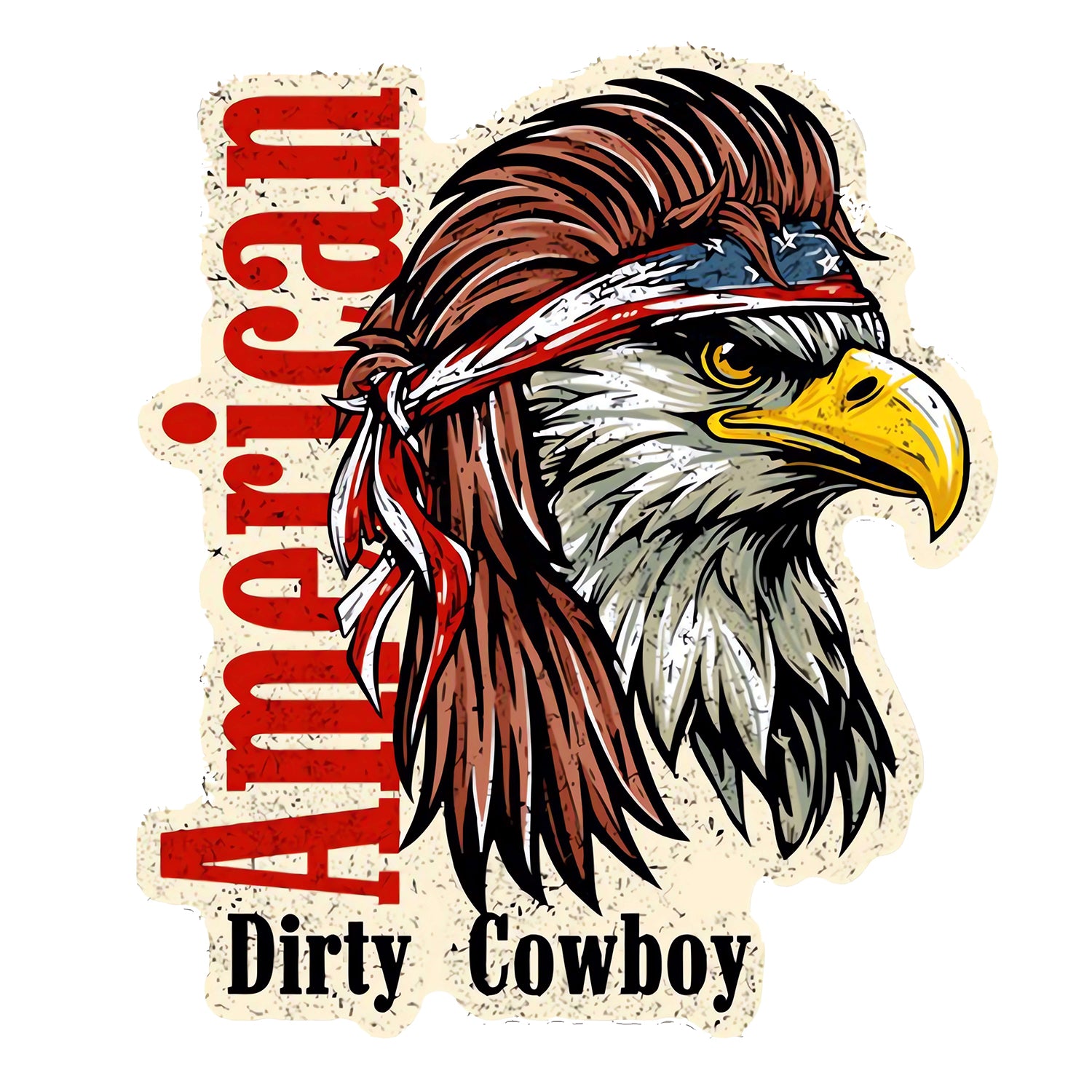 American Eagle Decal - DIRTY COWBOY MFG