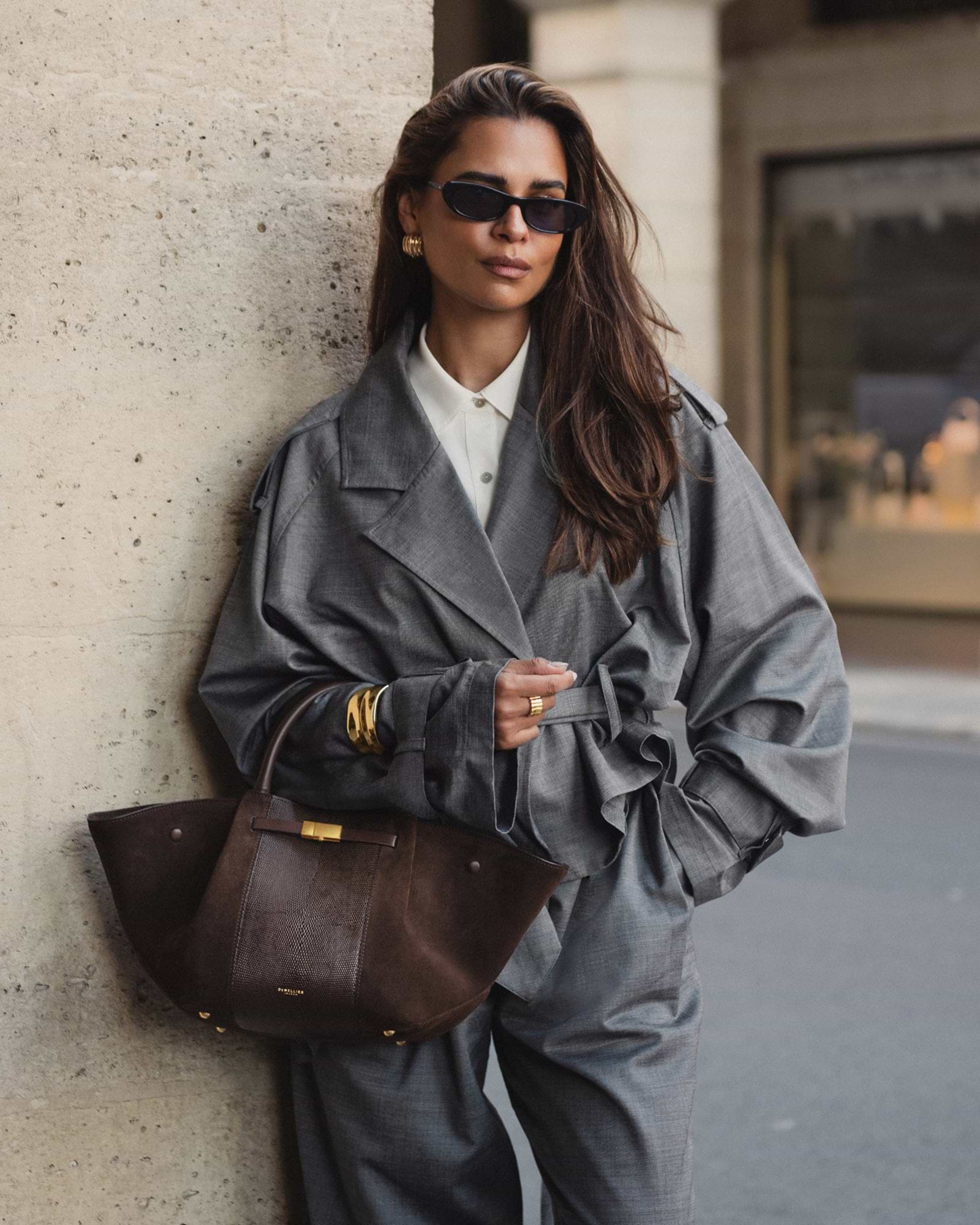 Emelie Lindmark x The Midi New York | Mocha Suede & Mocha Lizard