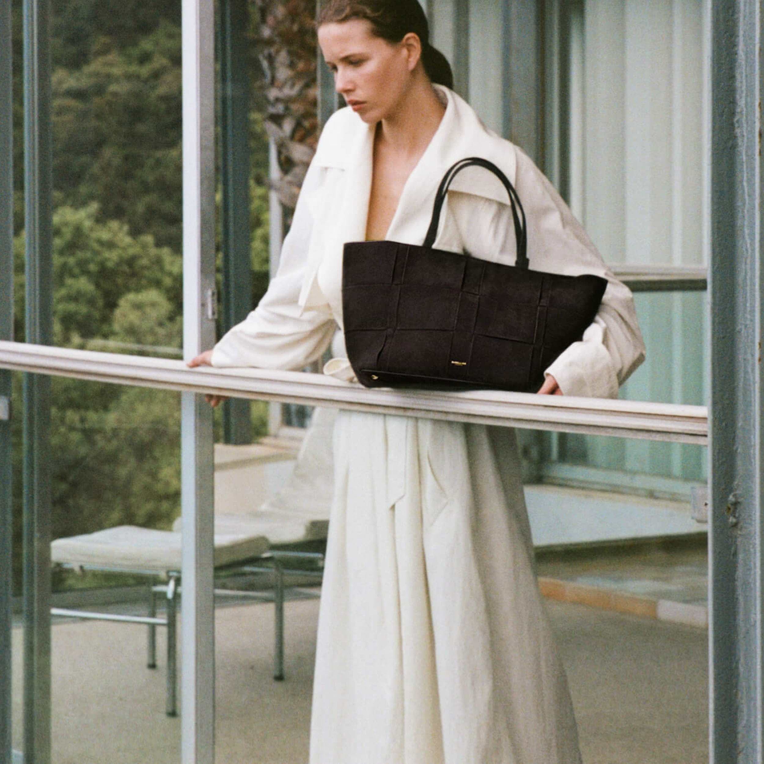 The Florence | Dark Chocolate Suede | DeMellier